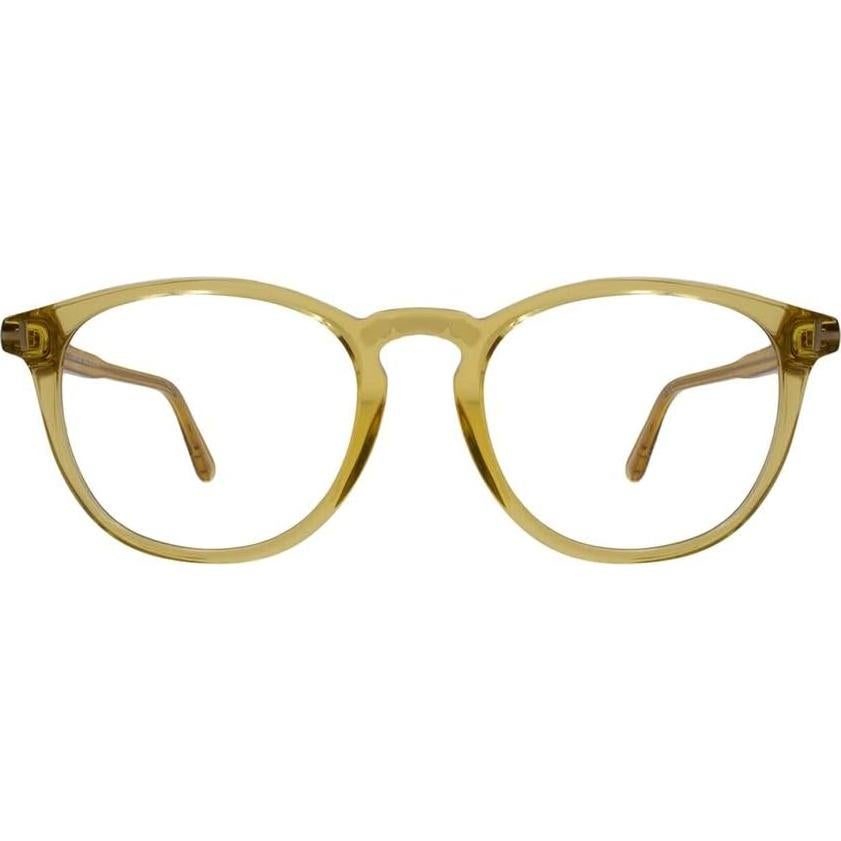 Gafas de sol ovaladas Tom Ford TF5401 041 Amarillo Transparente 51mm