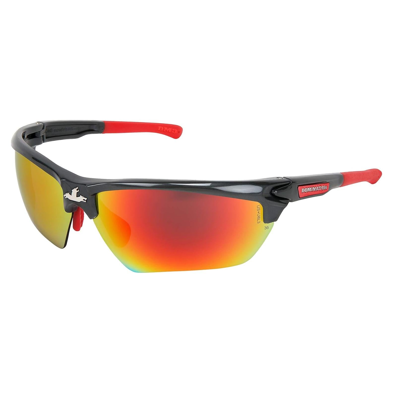 Gafas de Seguridad MCR Safety DM131RDC Antivaho y Resistente a Rayones