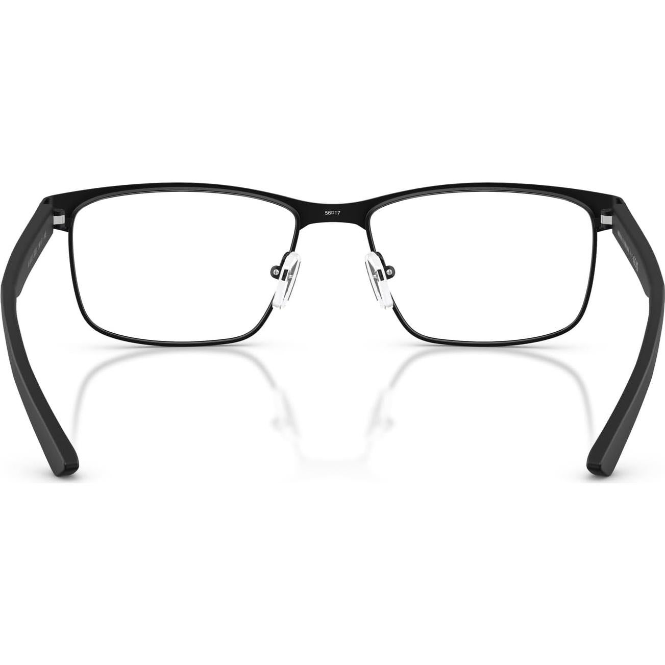 Montura de Gafas Recetadas Armani Exchange AX1070 Hombres Negro Mate