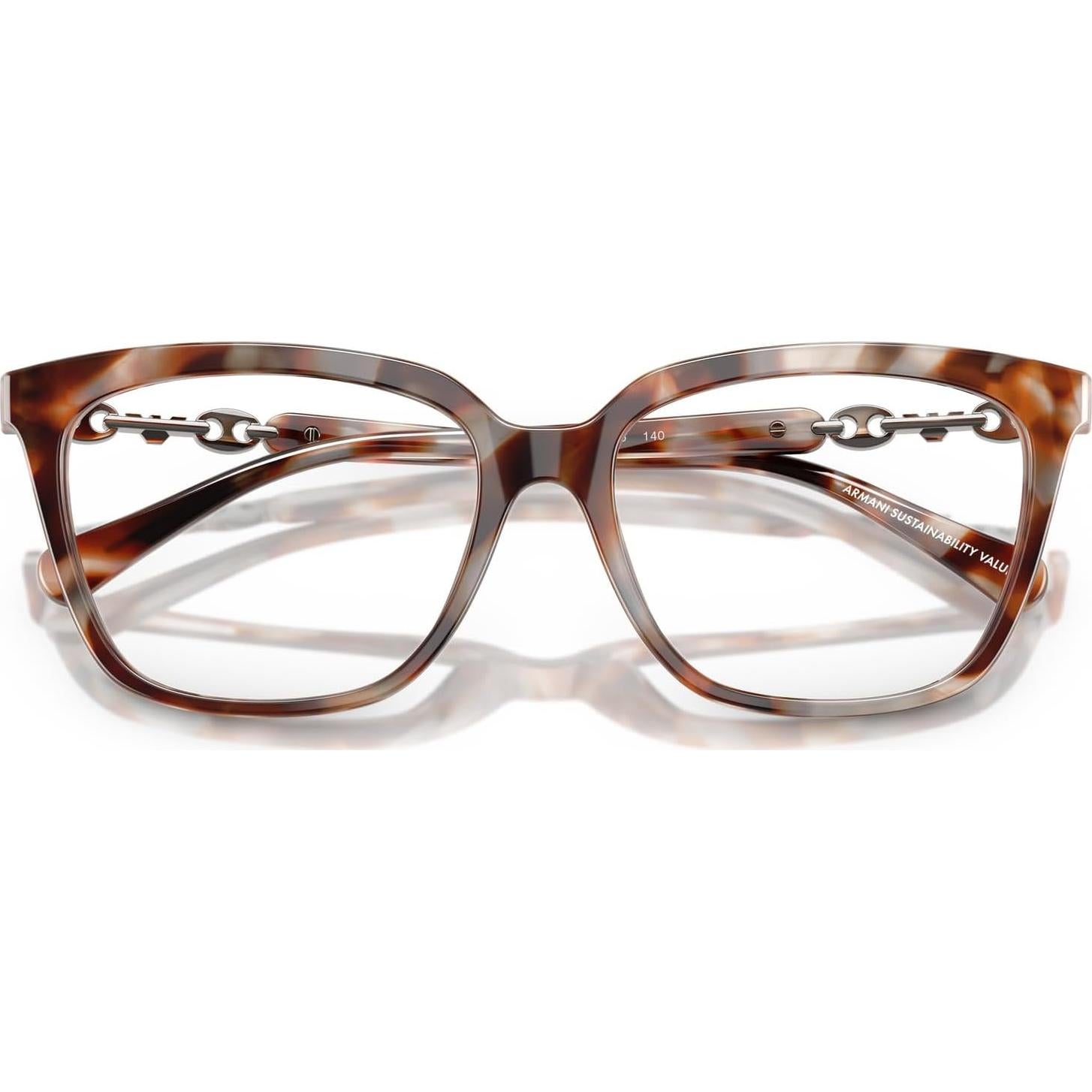 Gafas de Prescripción Cat Eye Emporio Armani EA3248 Gris Havana