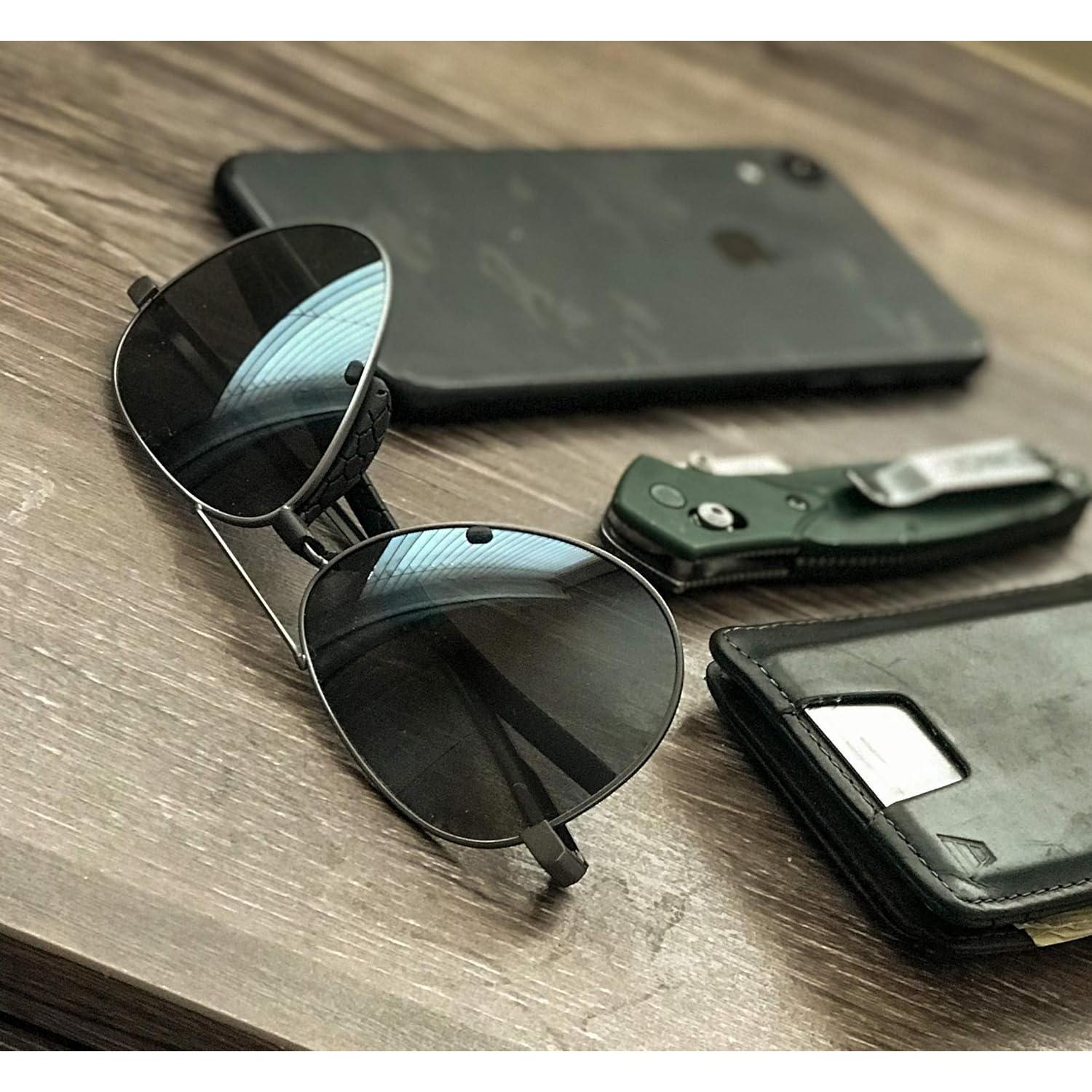 Gafas de sol STNGR Aviator con almohadilla nasal innovadora