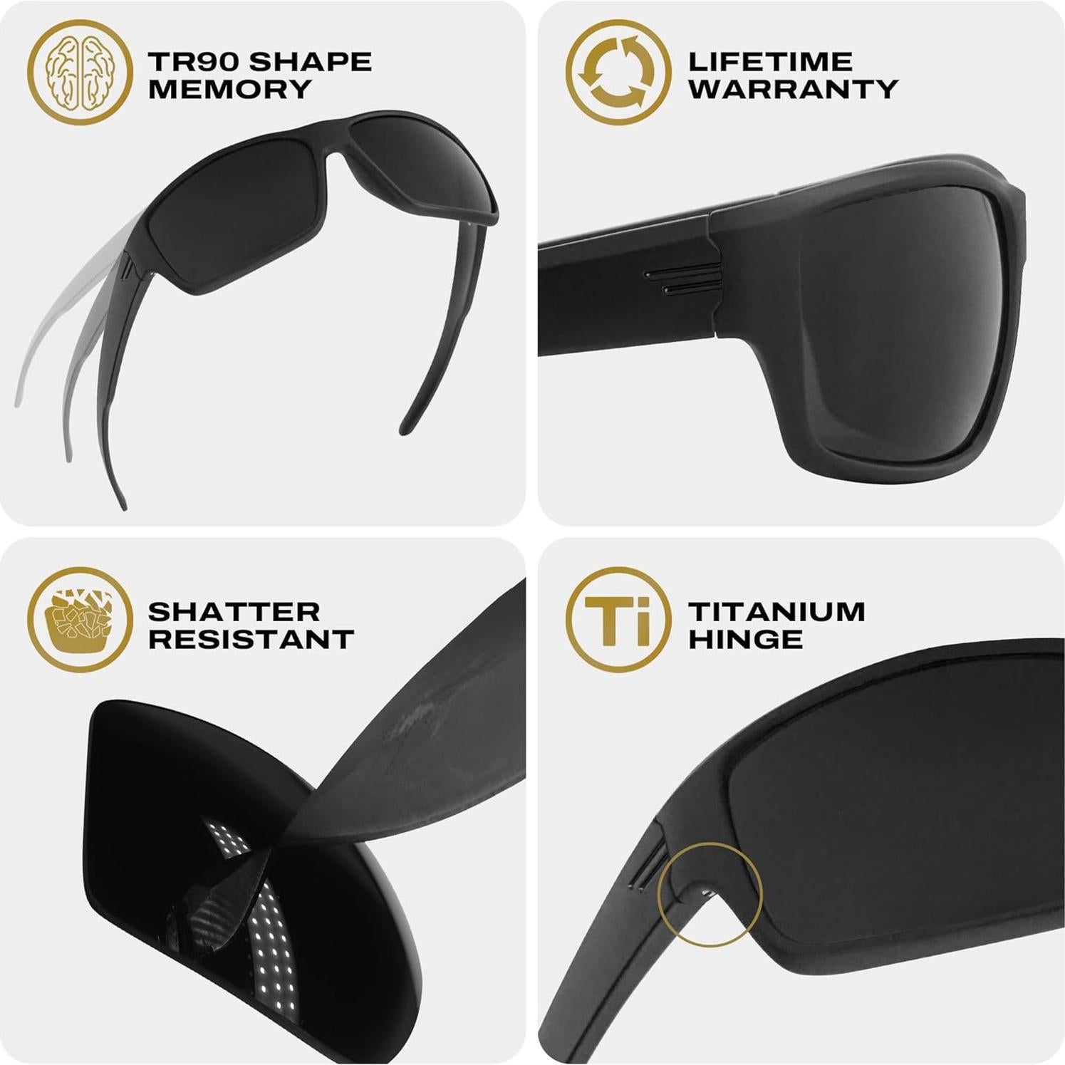 Gafas de Sol Deportivas Polarizadas TOROE Performance FIELD