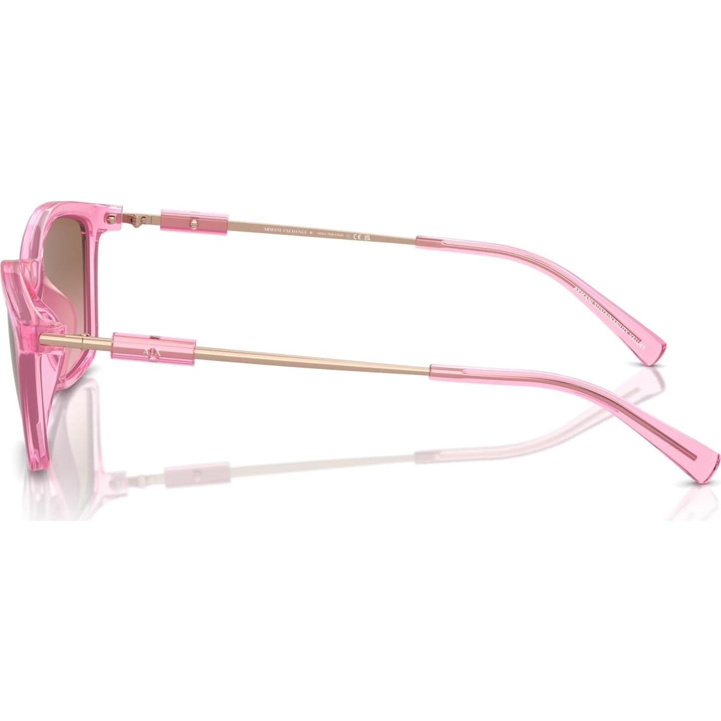 Gafas de sol cuadradas Armani Exchange AX4146SU para mujer