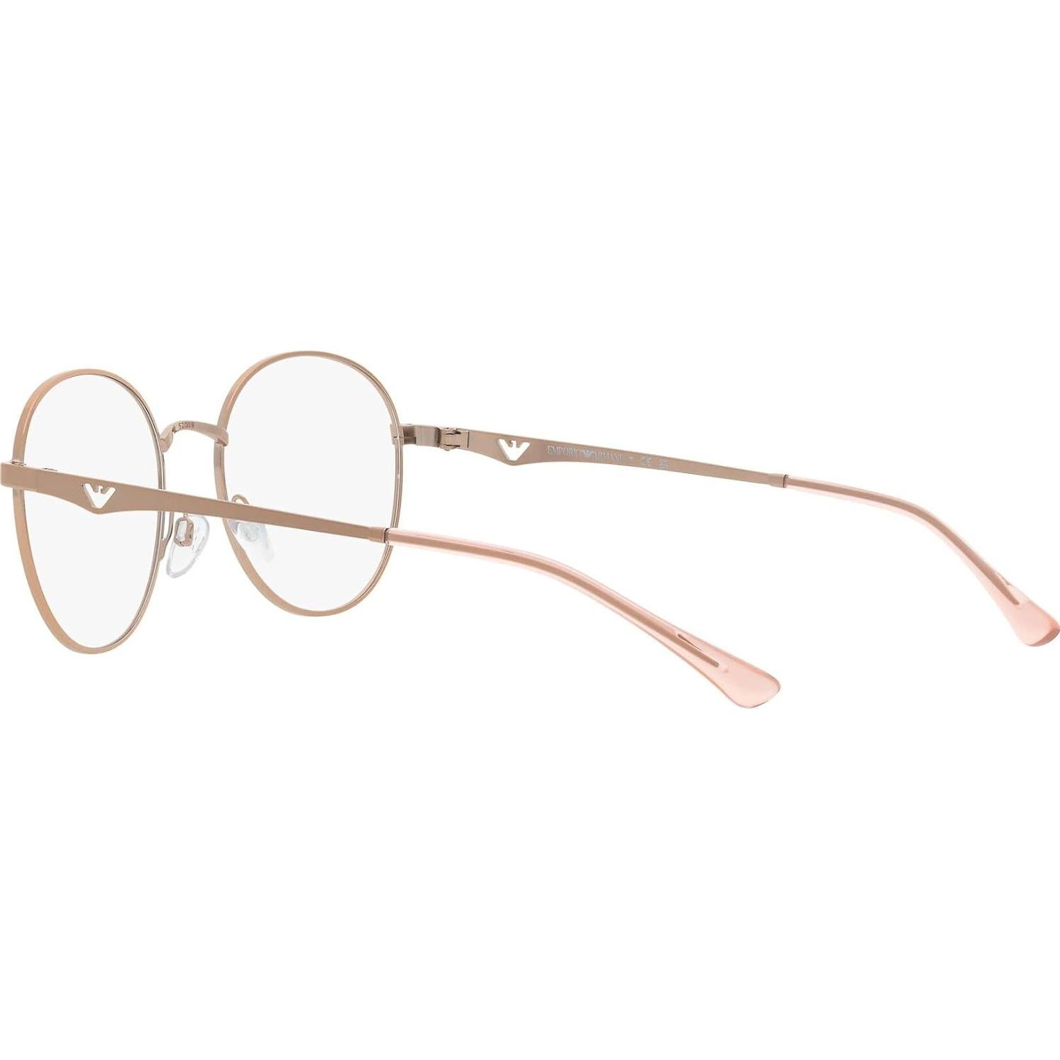 Gafas de Sol Redondas Emporio Armani EA1144 Oro Rosa 52mm