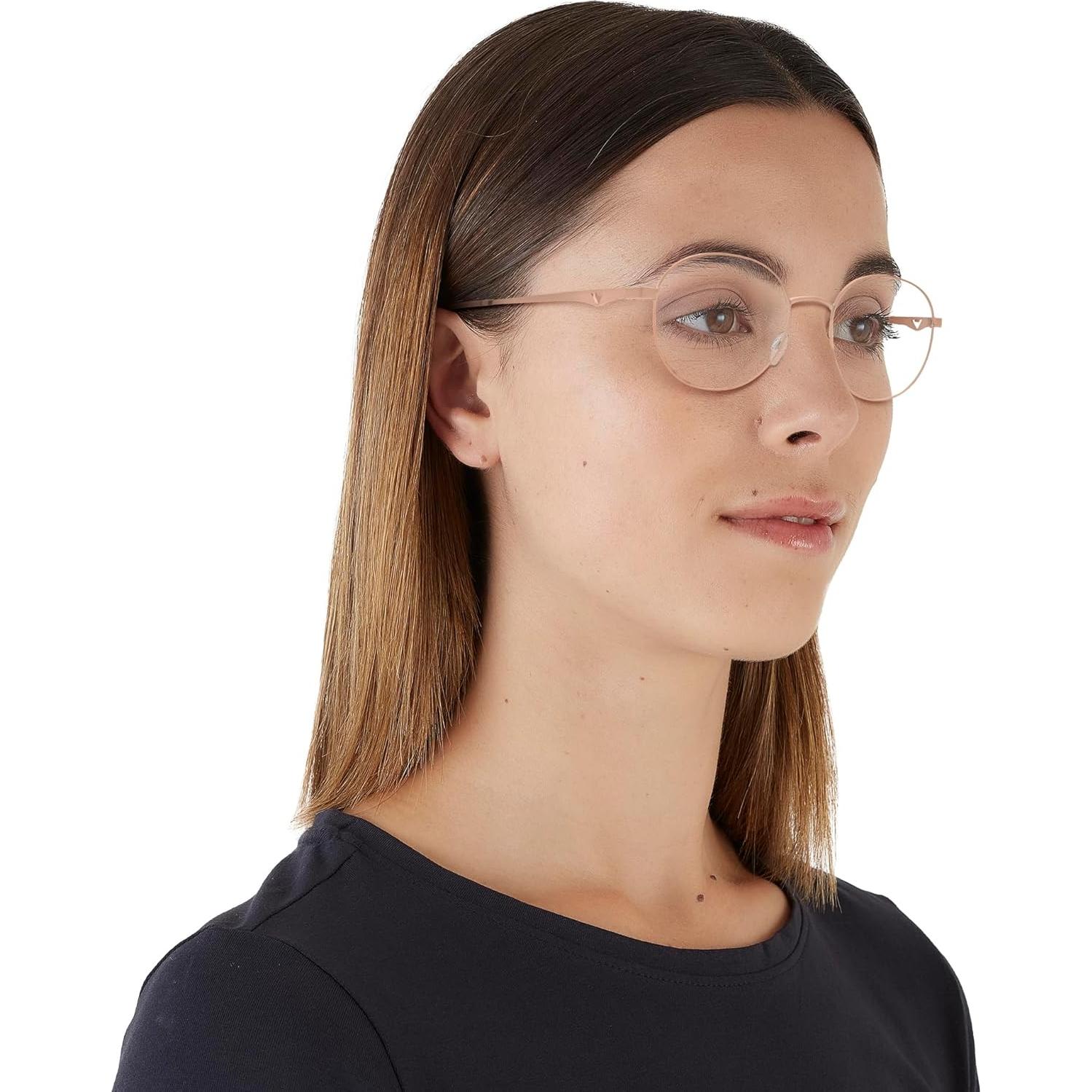 Gafas de Sol Redondas Emporio Armani EA1144 Oro Rosa 52mm