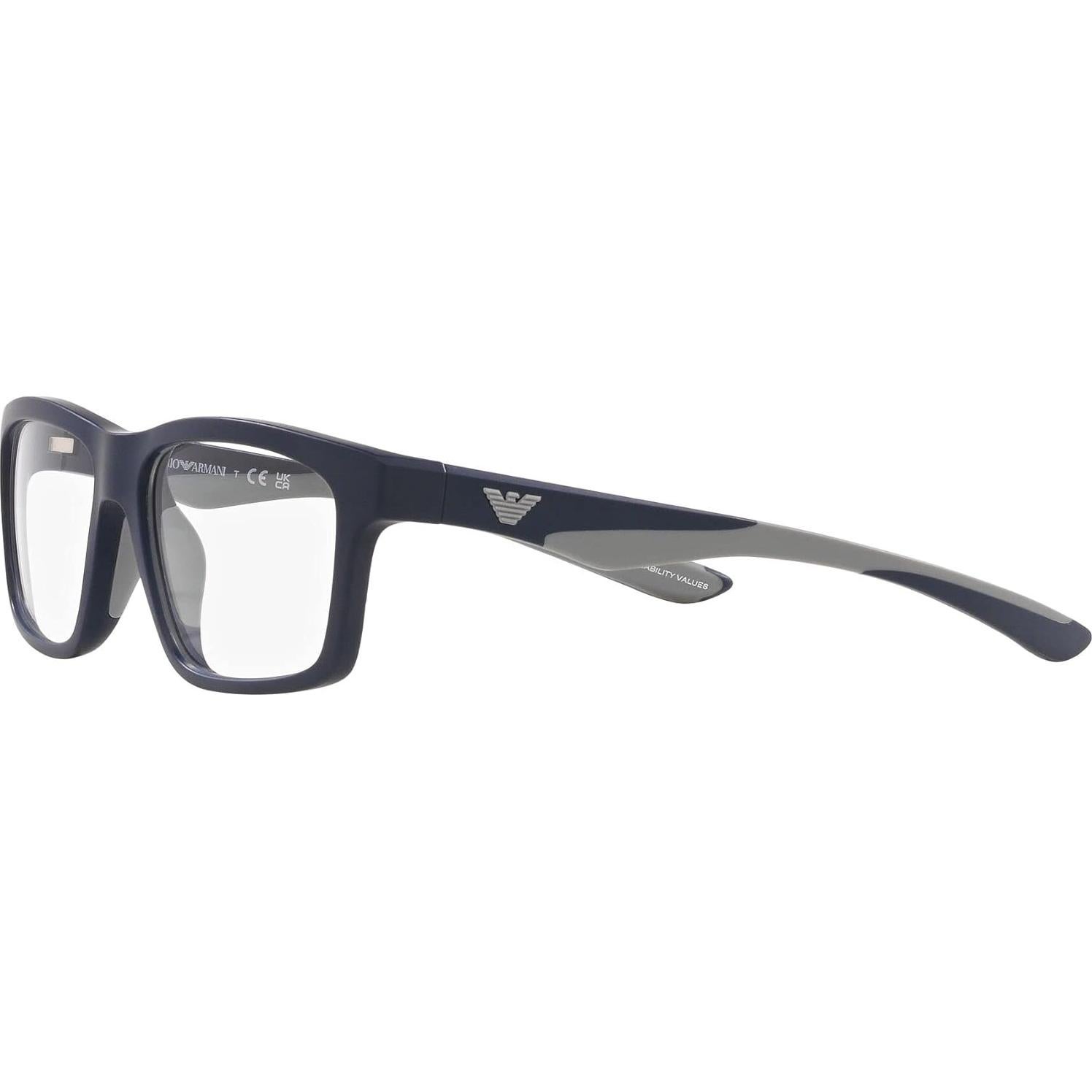 Gafas de sol Emporio Armani EA3220U para hombres azul mate