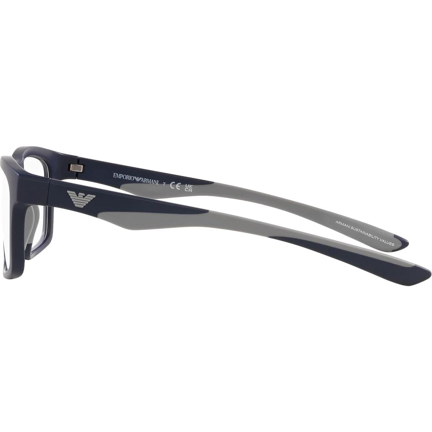 Gafas de sol Emporio Armani EA3220U para hombres azul mate