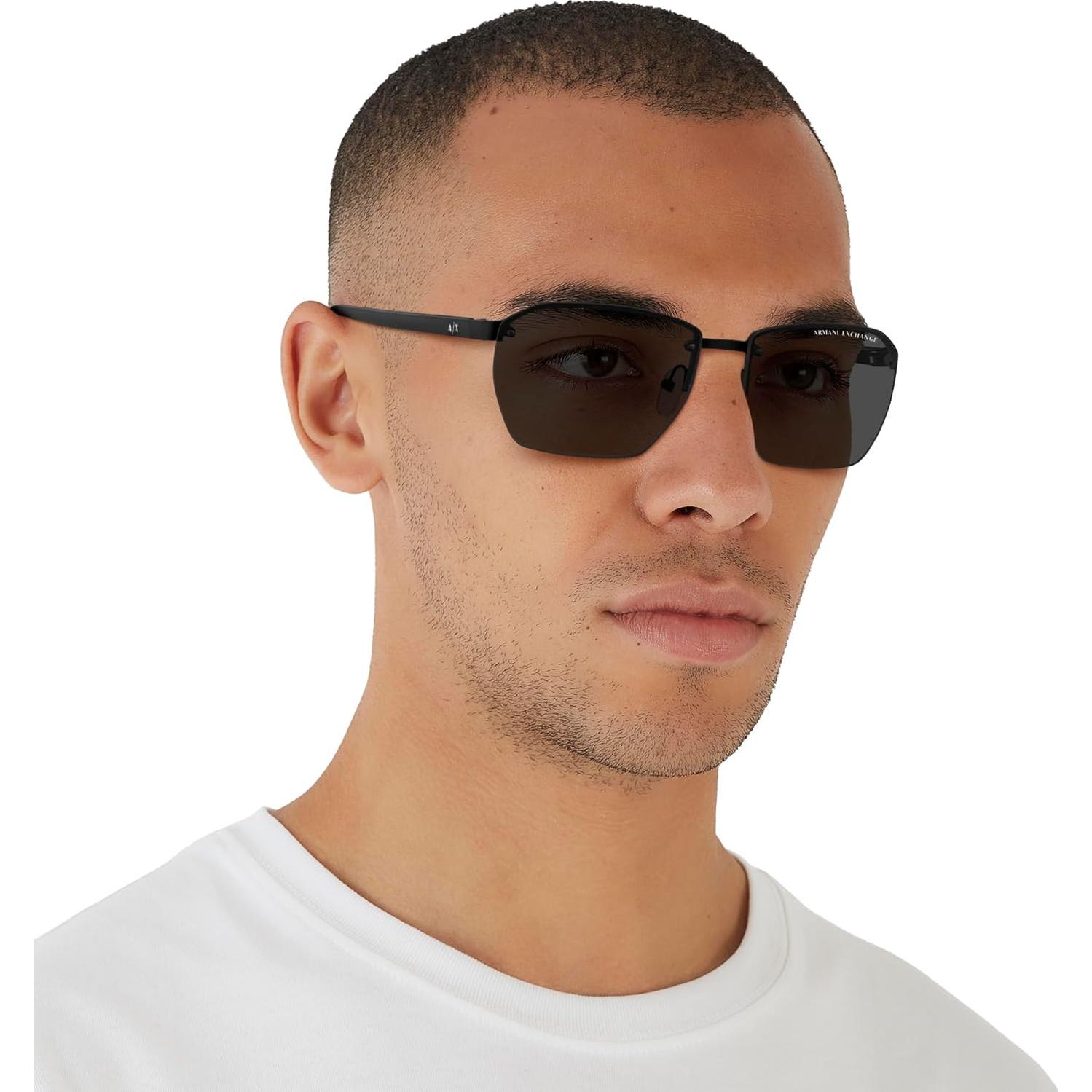 Gafas de sol rectangulares Armani Exchange AX2048S 100% UV