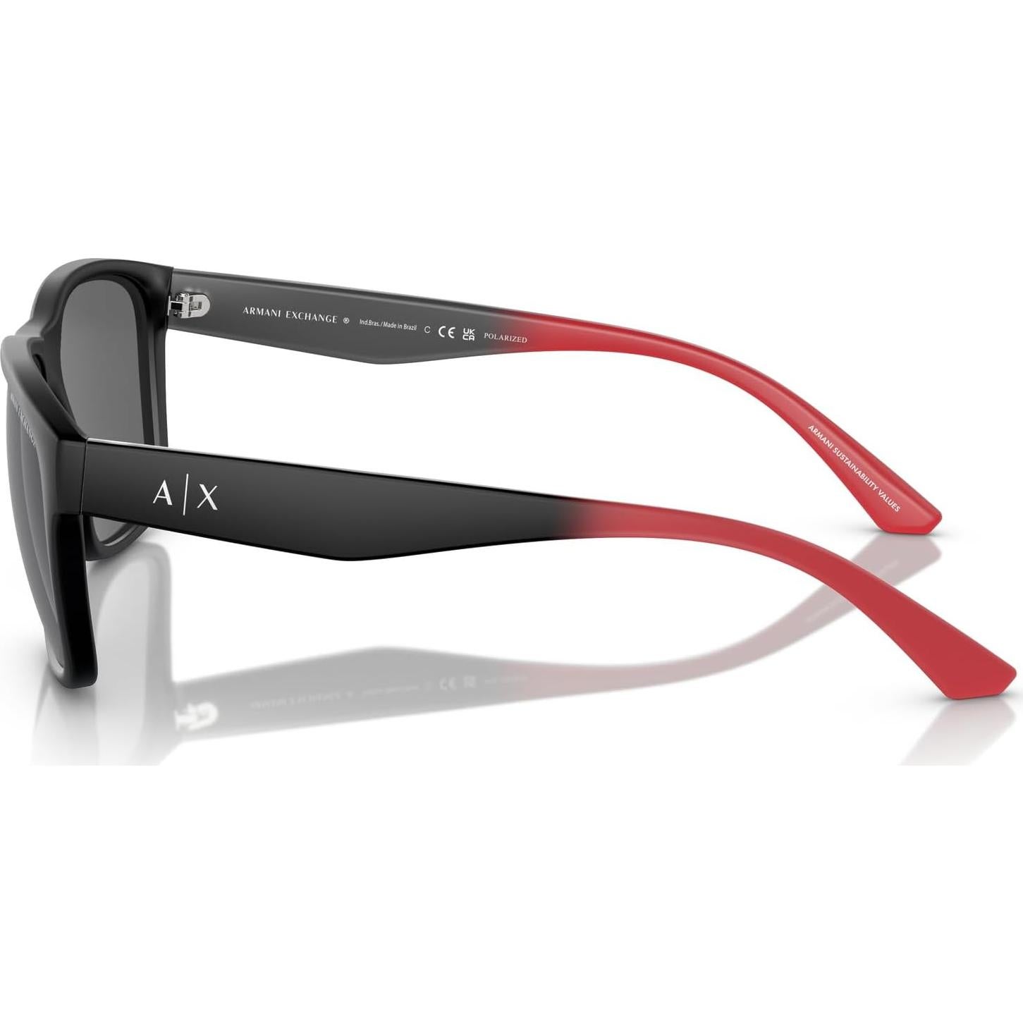 Gafas de sol cuadradas Armani Exchange AX4135S polarizadas