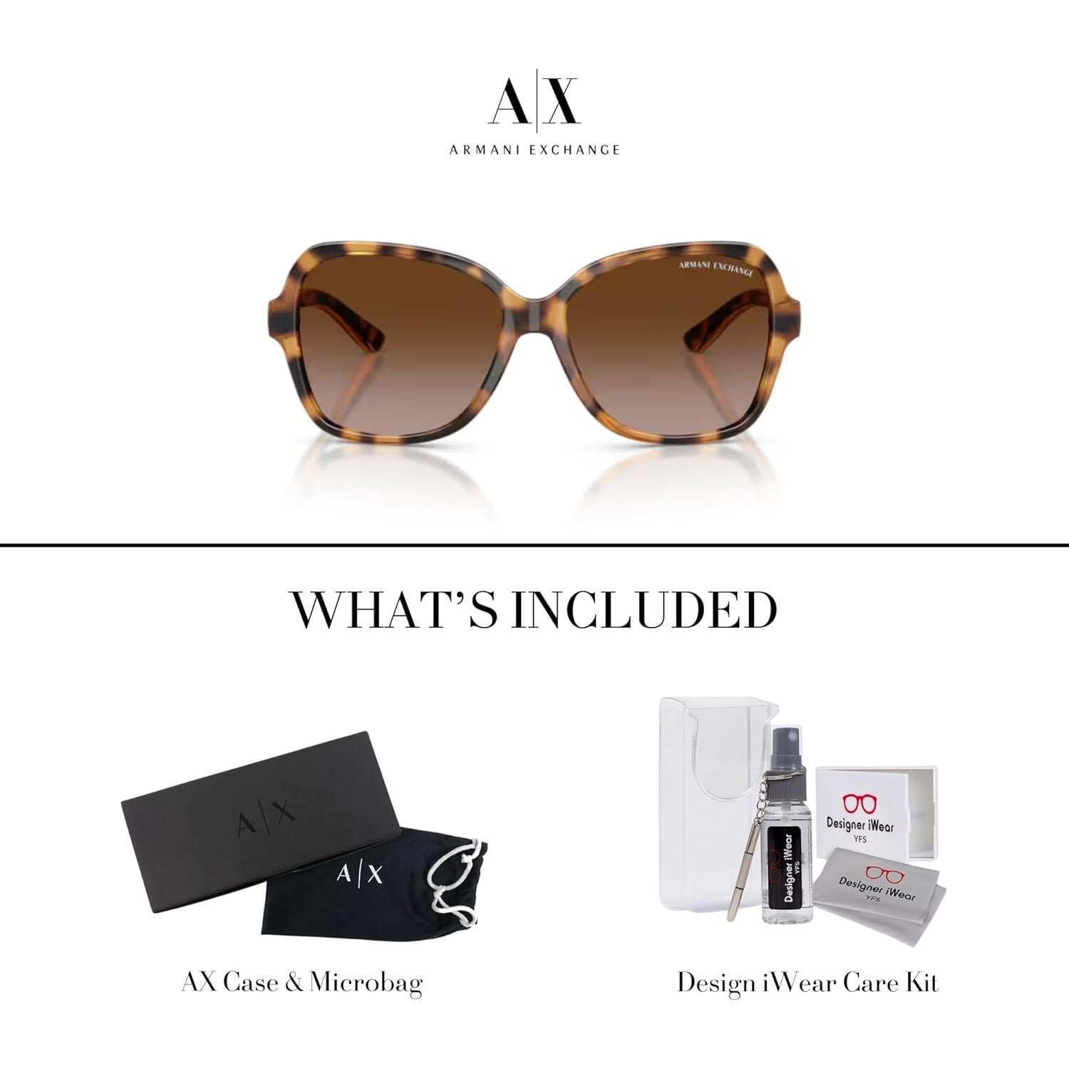 Gafas de sol Armani Exchange AX4029S FIT Mariposa Mujeres