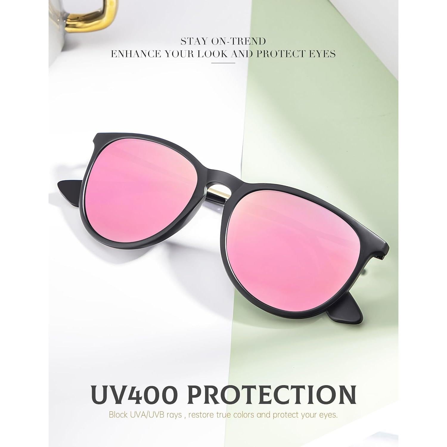Gafas de sol polarizadas ANYLUV UV400 para mujeres - 3 paquetes