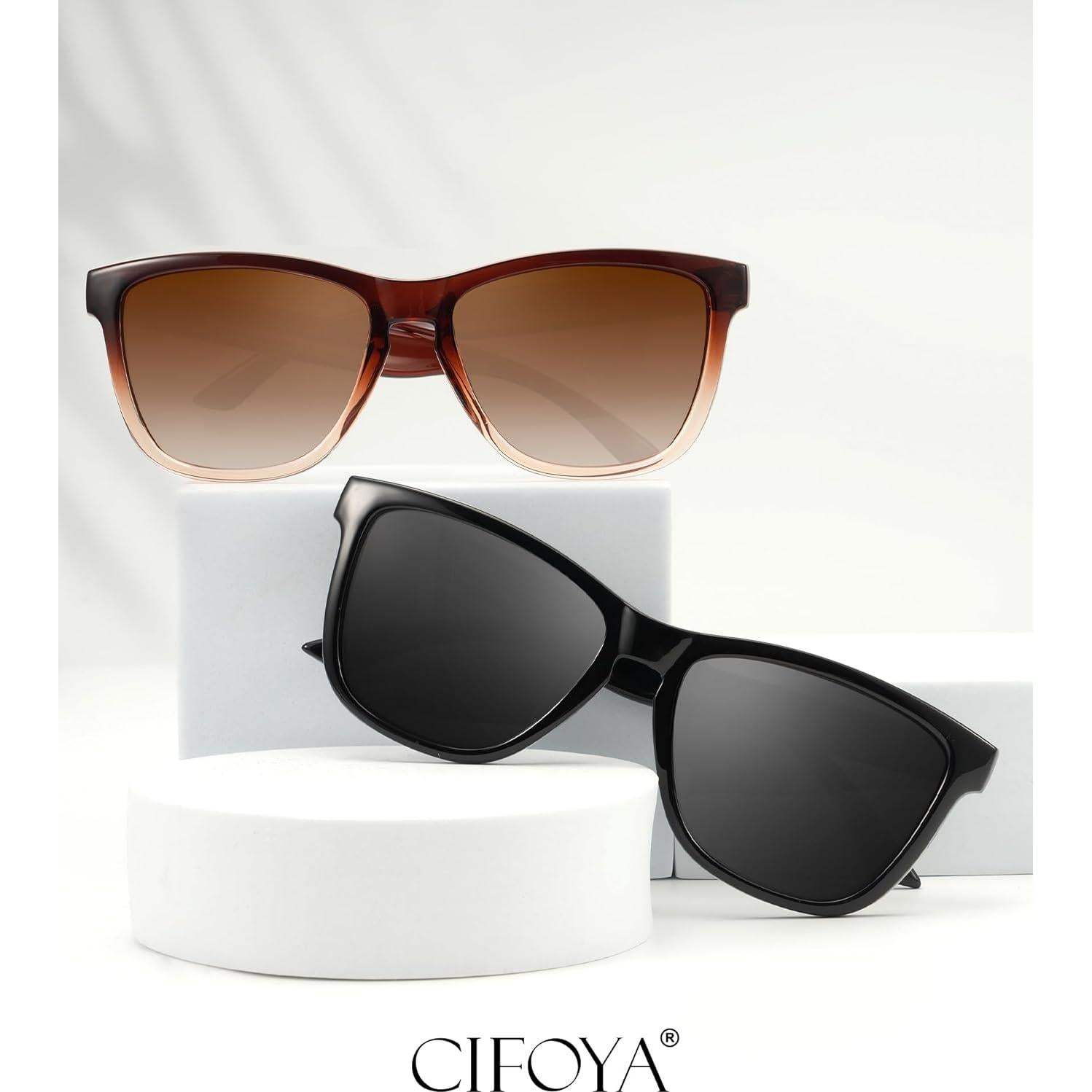 Gafas de sol polarizadas UV400 CIFOYA set 3 piezas retro