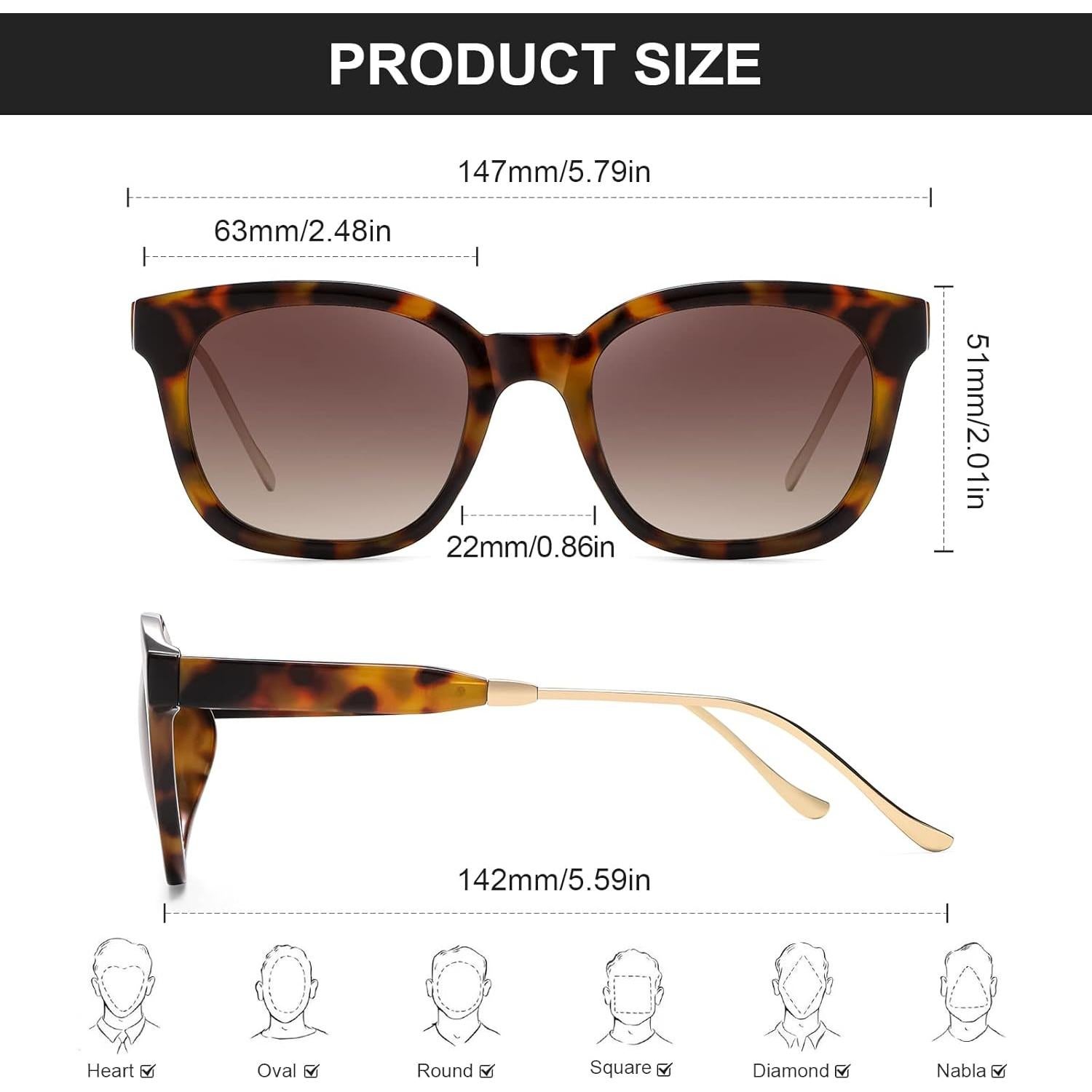 Gafas de Sol Polarizadas UV400 Hexagonales para Hombres y Mujeres