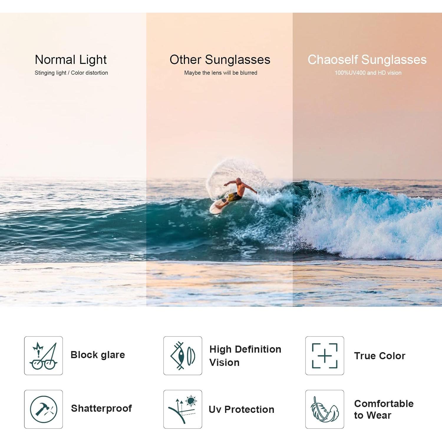 Gafas de Sol Polarizadas UV400 Hexagonales para Hombres y Mujeres