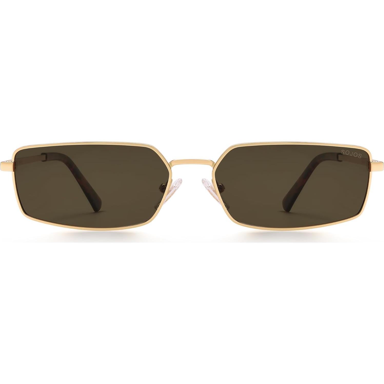 Gafas de sol polarizadas SOJOS SJ1247 UV400 oro/marrón