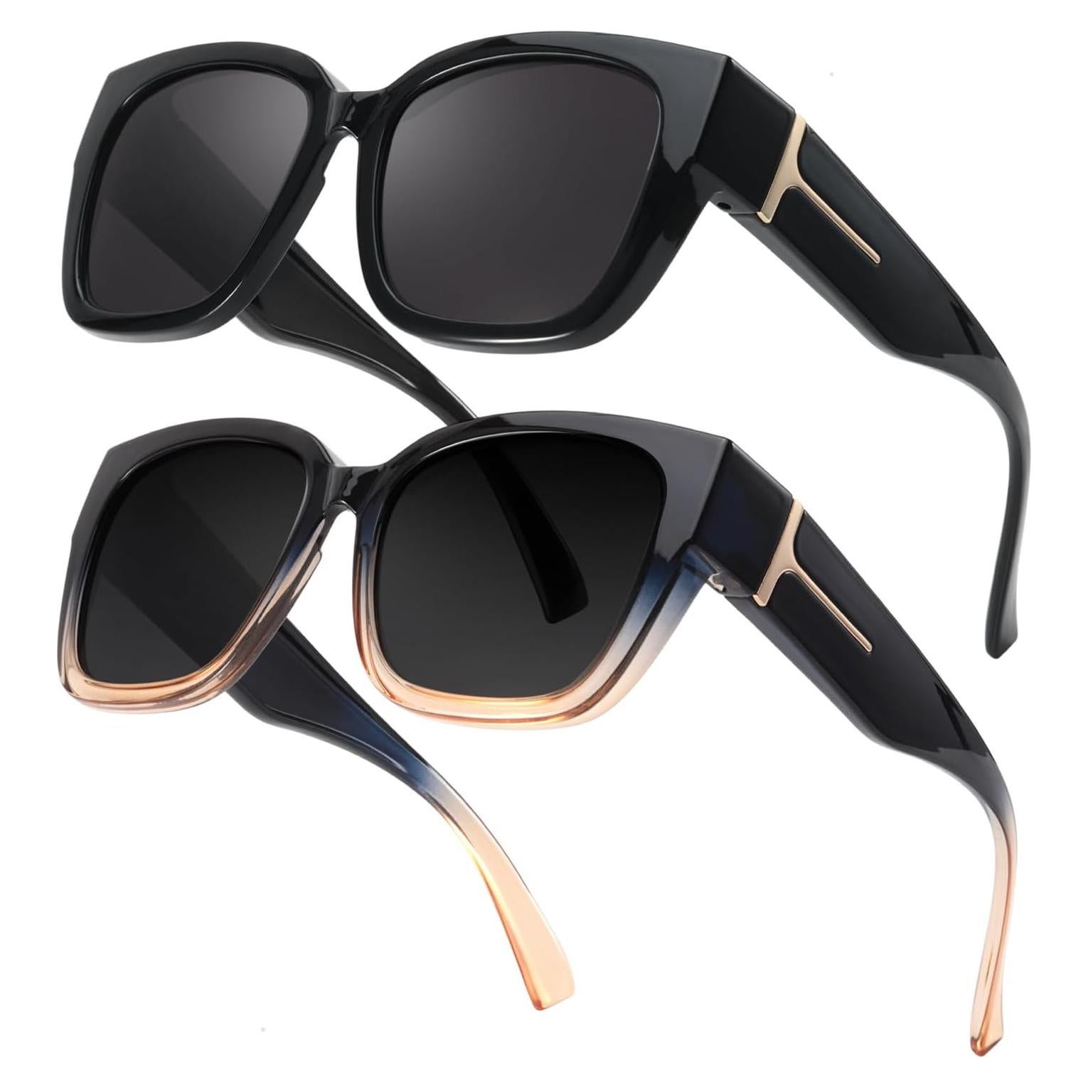 Gafas de sol Myiaur Fit Over polarizadas UV400 para mujer