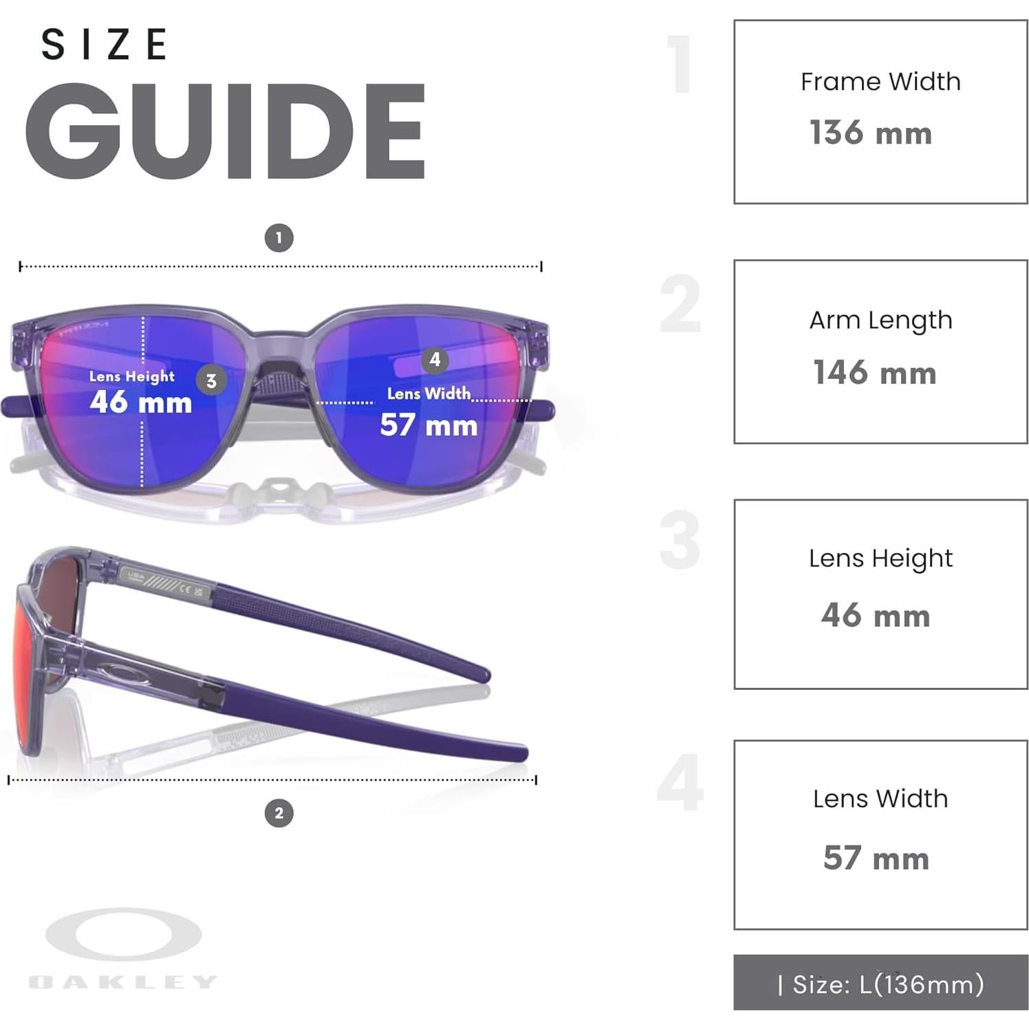 Gafas de sol Oakley Actuator OO9250 Lila Prizm Road + Accesorios