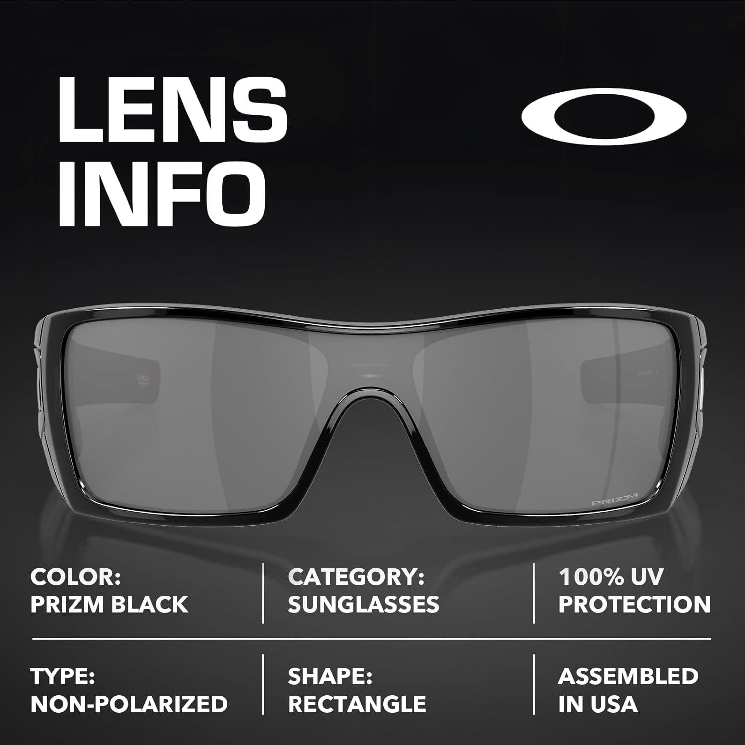 Gafas de Sol Oakley Batwolf OO9101 con Lentes Prizm Negro