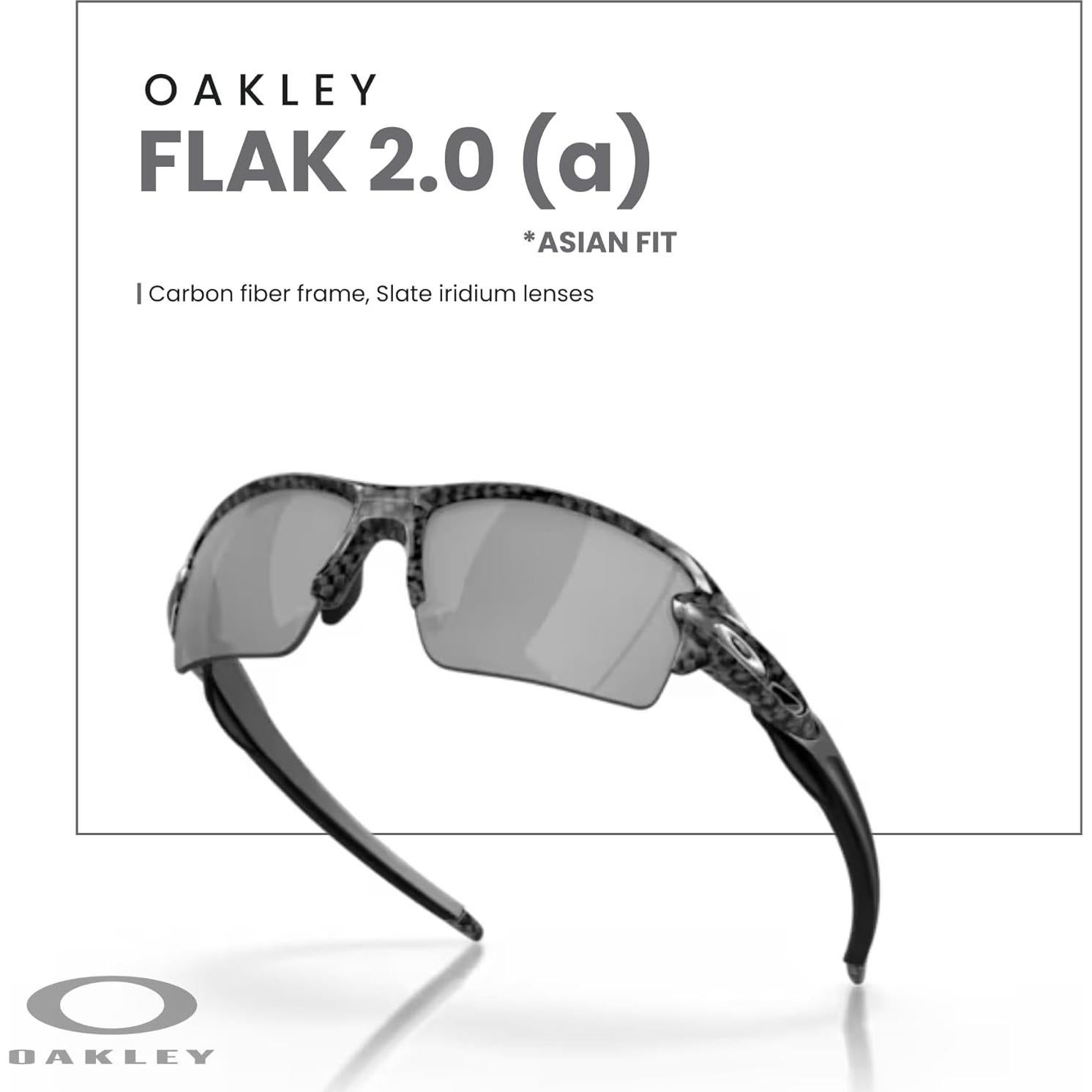 Gafas de sol Oakley Flak 2.0 Ajuste Asiático OO9271 Hombres