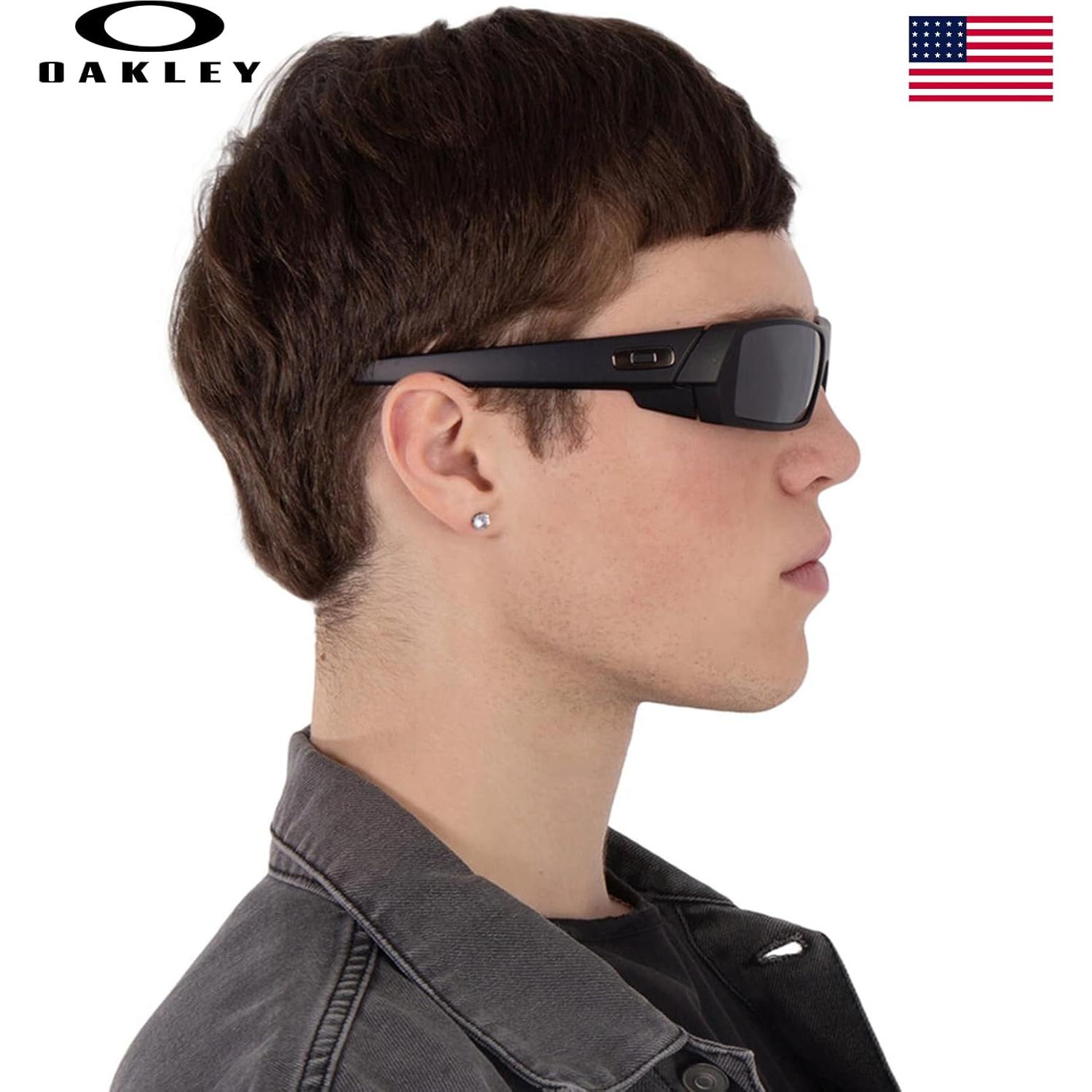 Gafas de Sol Oakley Gascan OO9014 Marco Negro Mate Lentes Grises