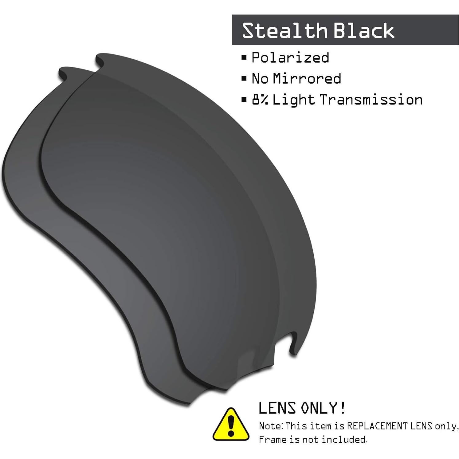 Lentes de reemplazo SmartVLT para gafas Oakley Flak Draft