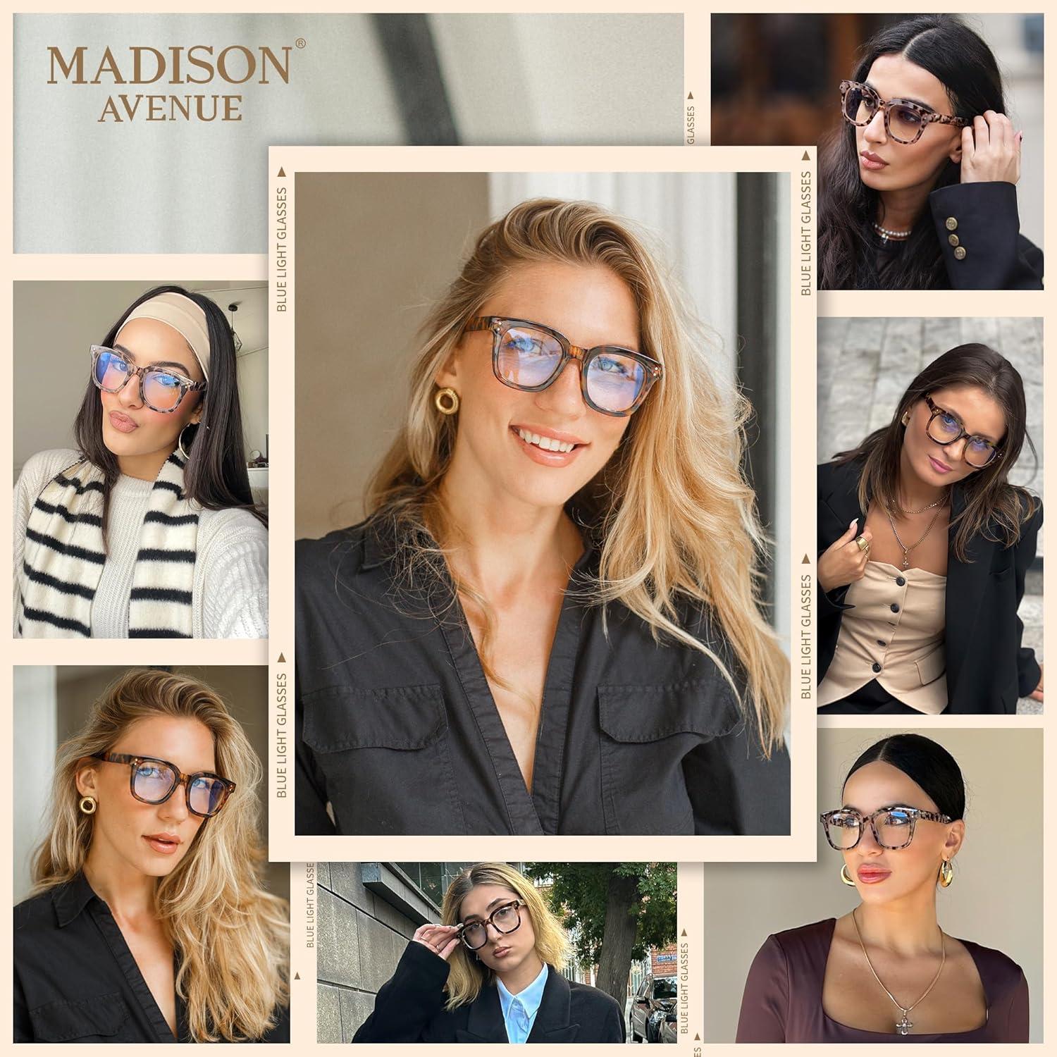 Gafas de Luz Azul Madison Avenue para Mujeres Carey - Anti Fatiga Visual