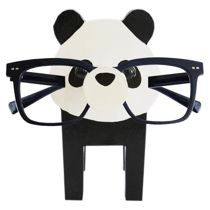 Soporte de Gafas de Madera 3D Panda WJDLM - Multiuso
