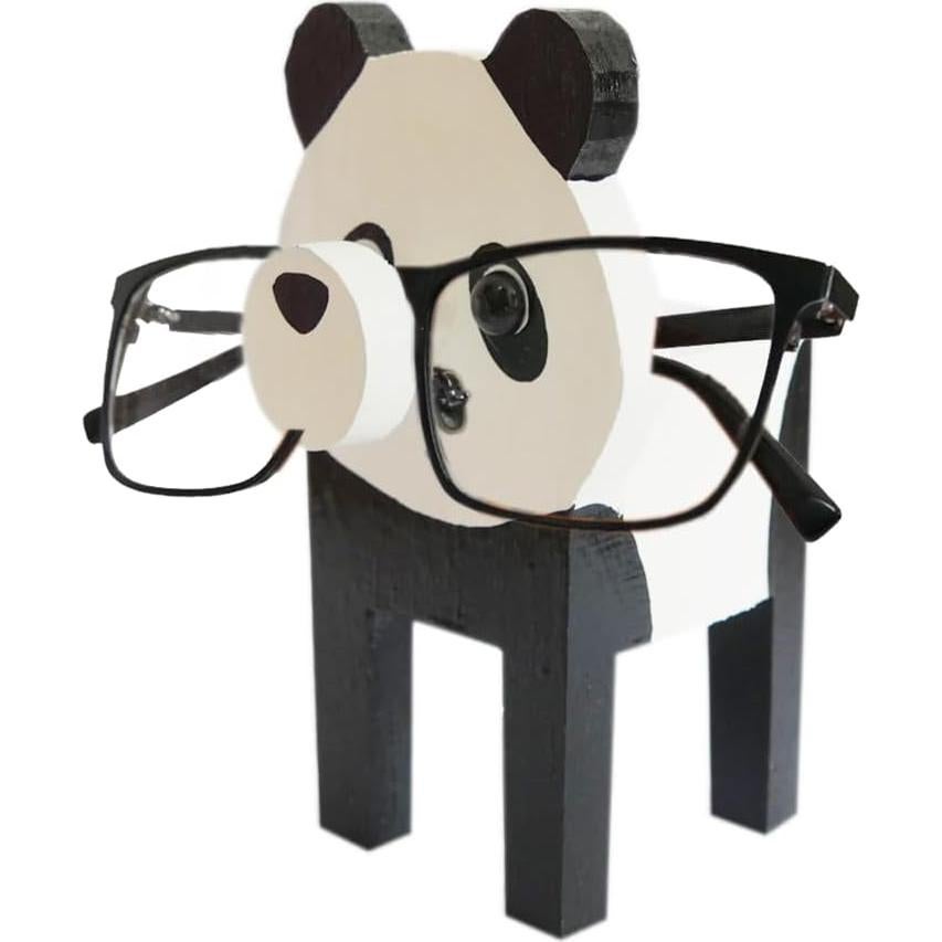 Soporte de Gafas de Madera 3D Panda WJDLM - Multiuso