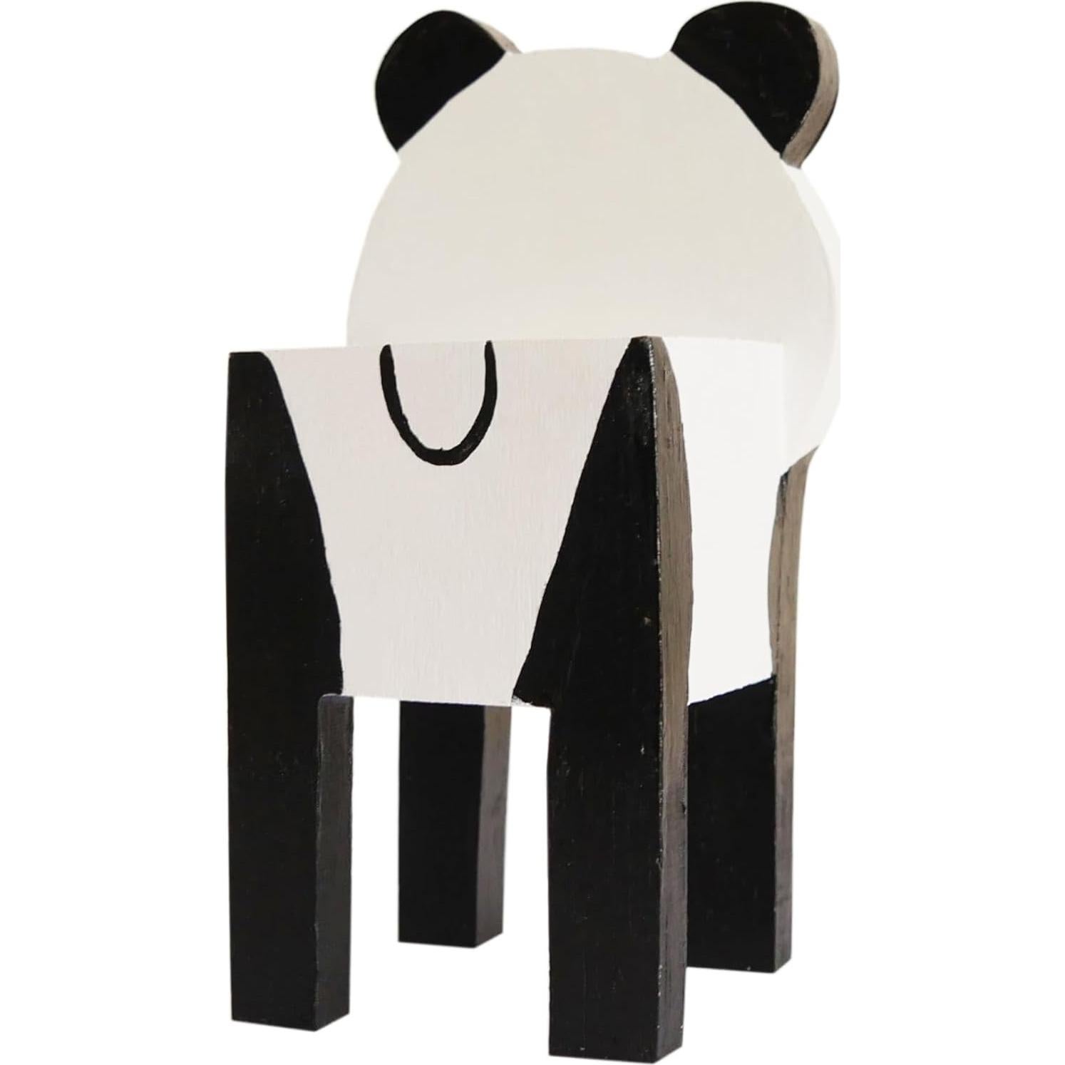 Soporte de Gafas de Madera 3D Panda WJDLM - Multiuso