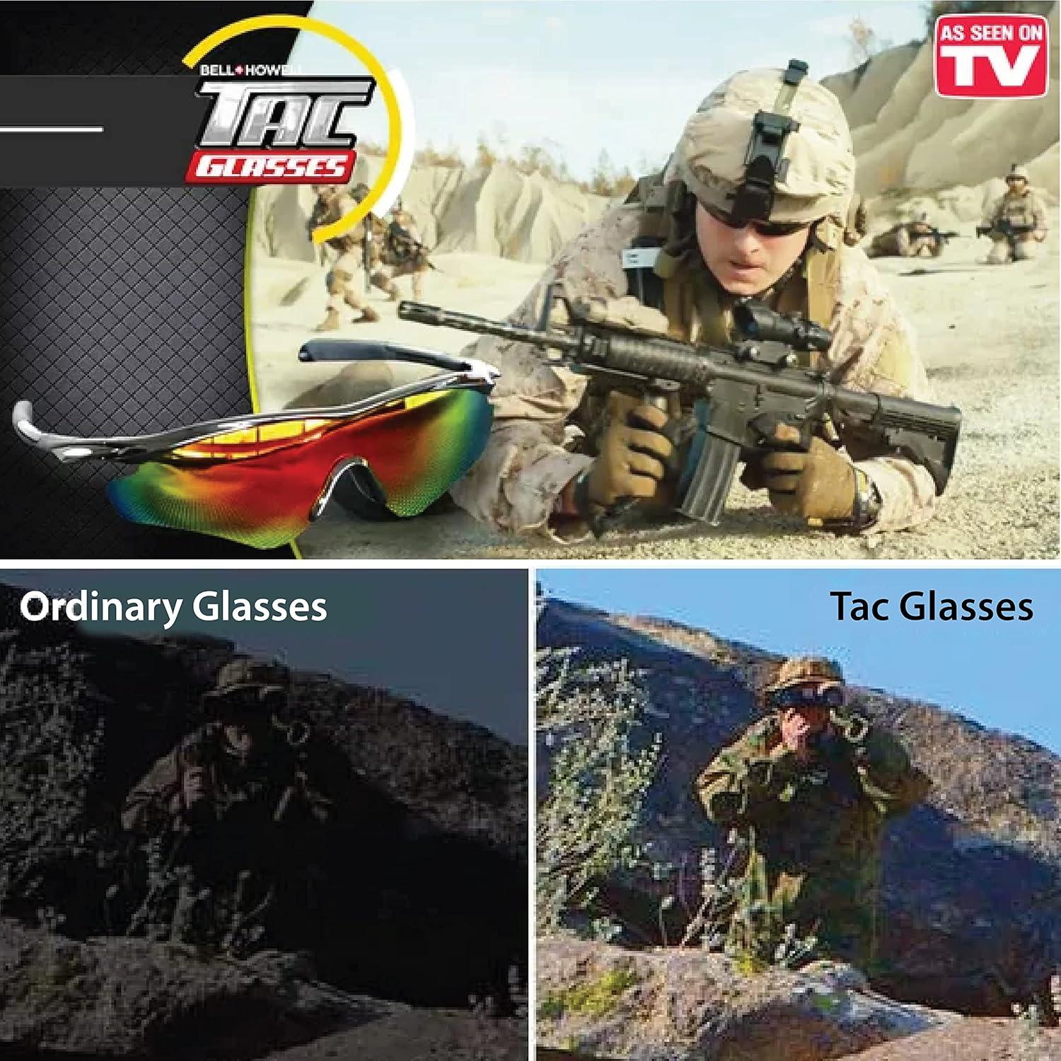 Gafas de Sol Polarizadas TAC Bell+Howell - 3 Pares Unisex