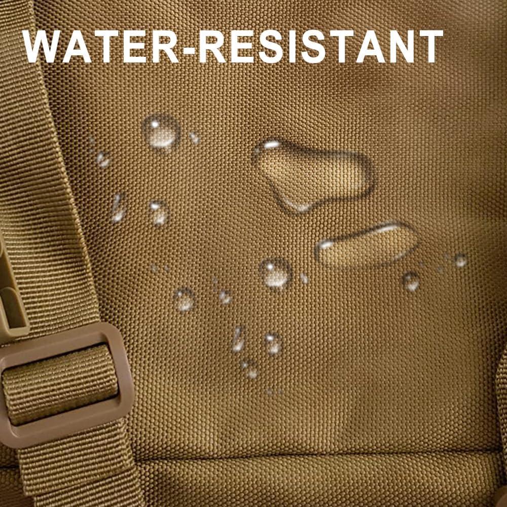 Mochila Táctica de Pecho MiOYOOW Verde 26x17x4cm Resistente