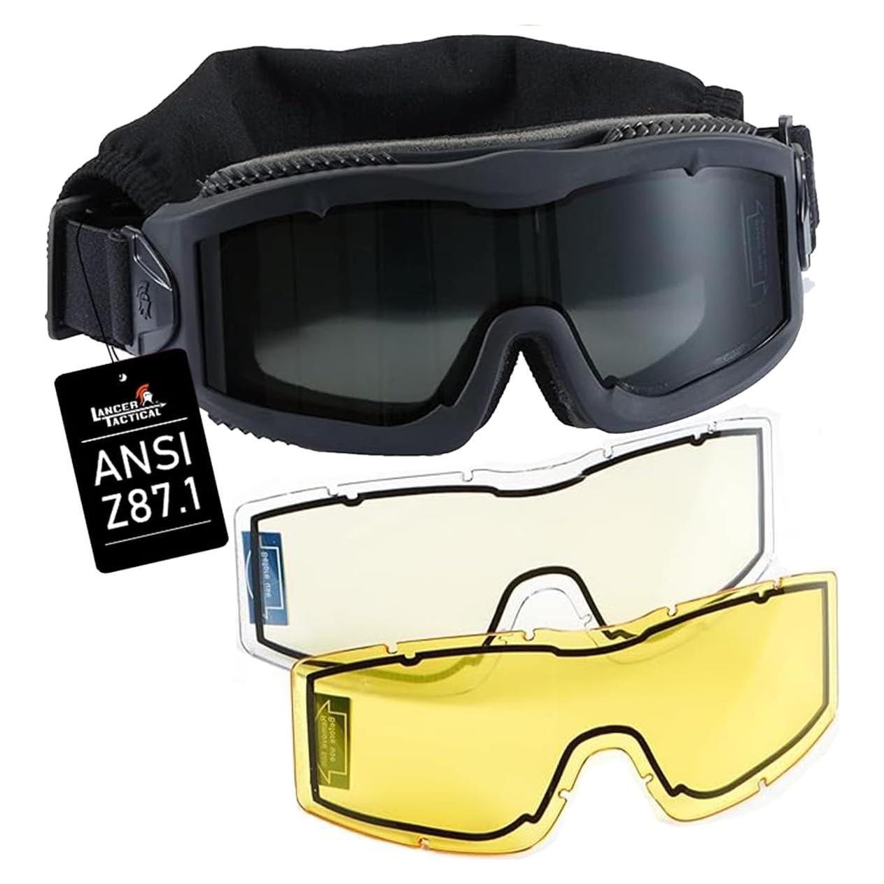 Gafas de Seguridad Tácticas Lancer Tactical AERO Antivaho