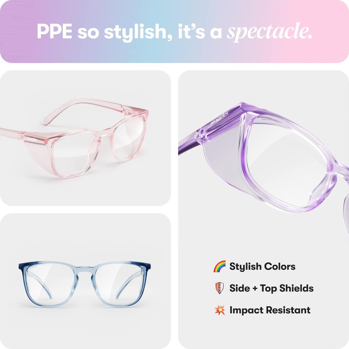 Gafas de Seguridad Stoggles Square Z87.1 Policarbonato UV