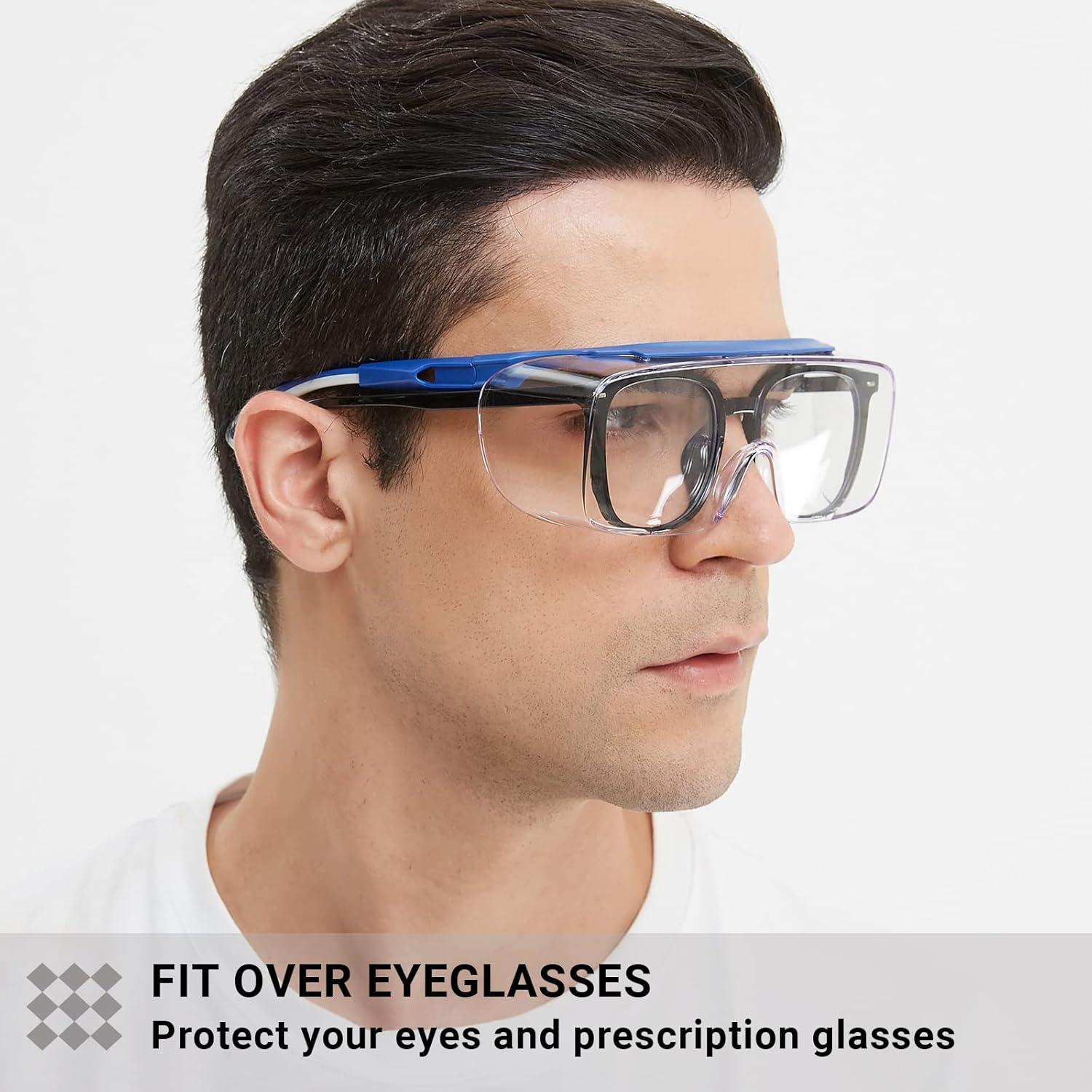 Gafas de Seguridad MORK&SUKY Antivaho ANSI Z87 para Prescripción