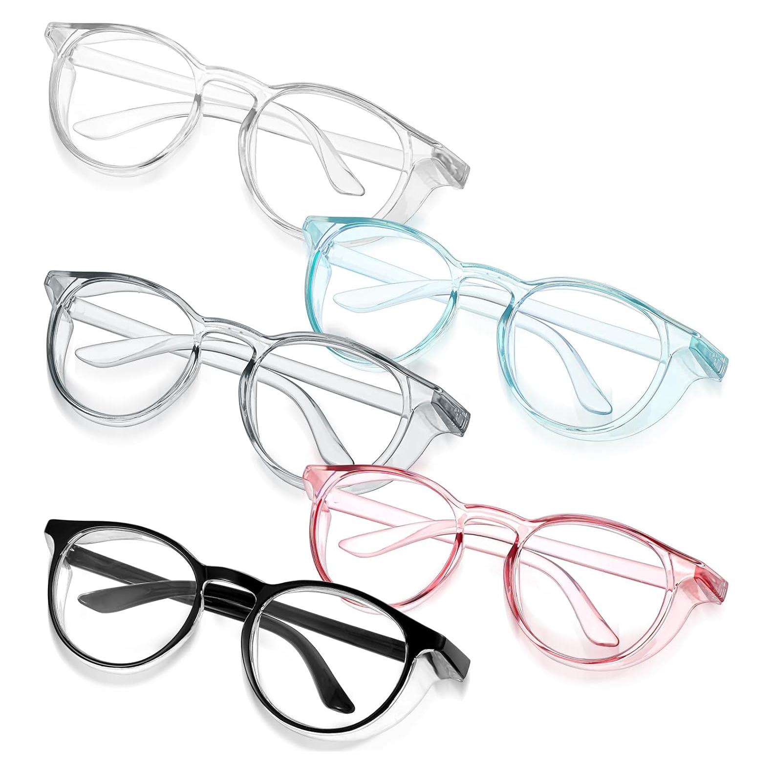 Paquete de 5 Gafas de Seguridad Antivaho YUXIANLB - Unisex