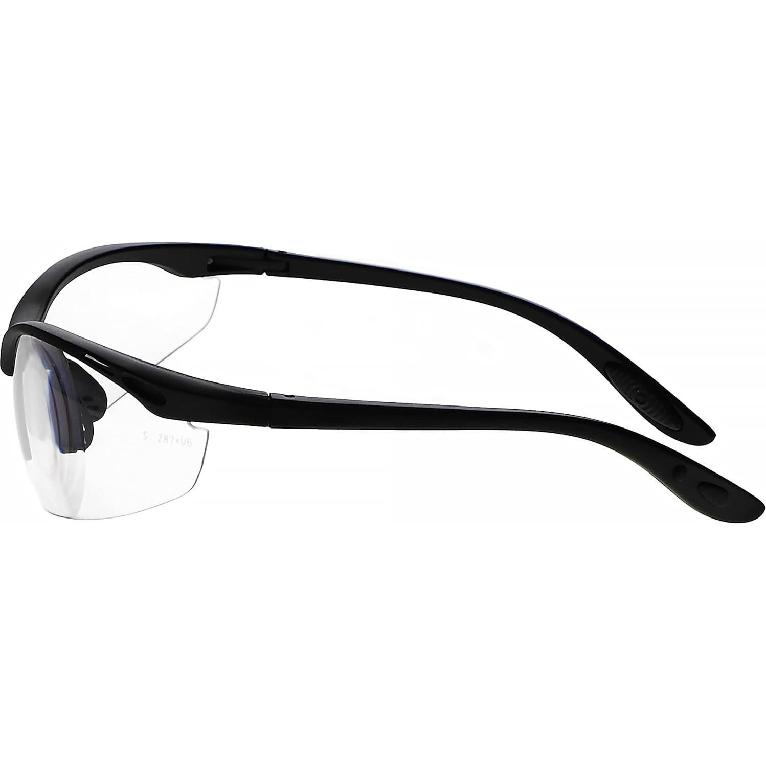 Gafas de Lectura de Seguridad Magnificadoras 1.0D - Marco Negro