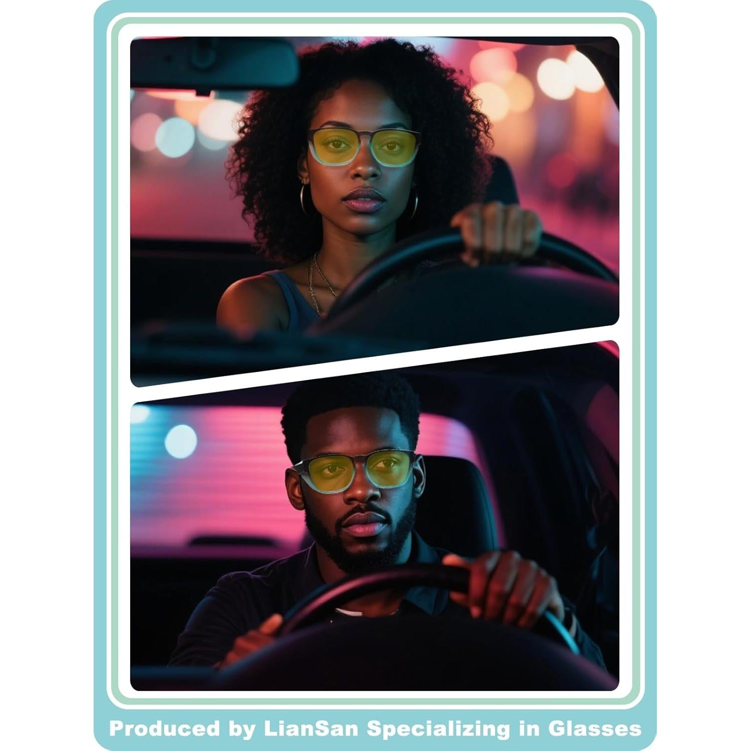 Gafas de Seguridad LianSan UV400 para Hombres y Mujeres