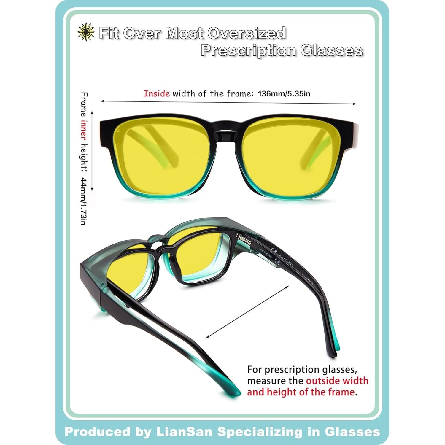 Gafas de Seguridad LianSan UV400 para Hombres y Mujeres