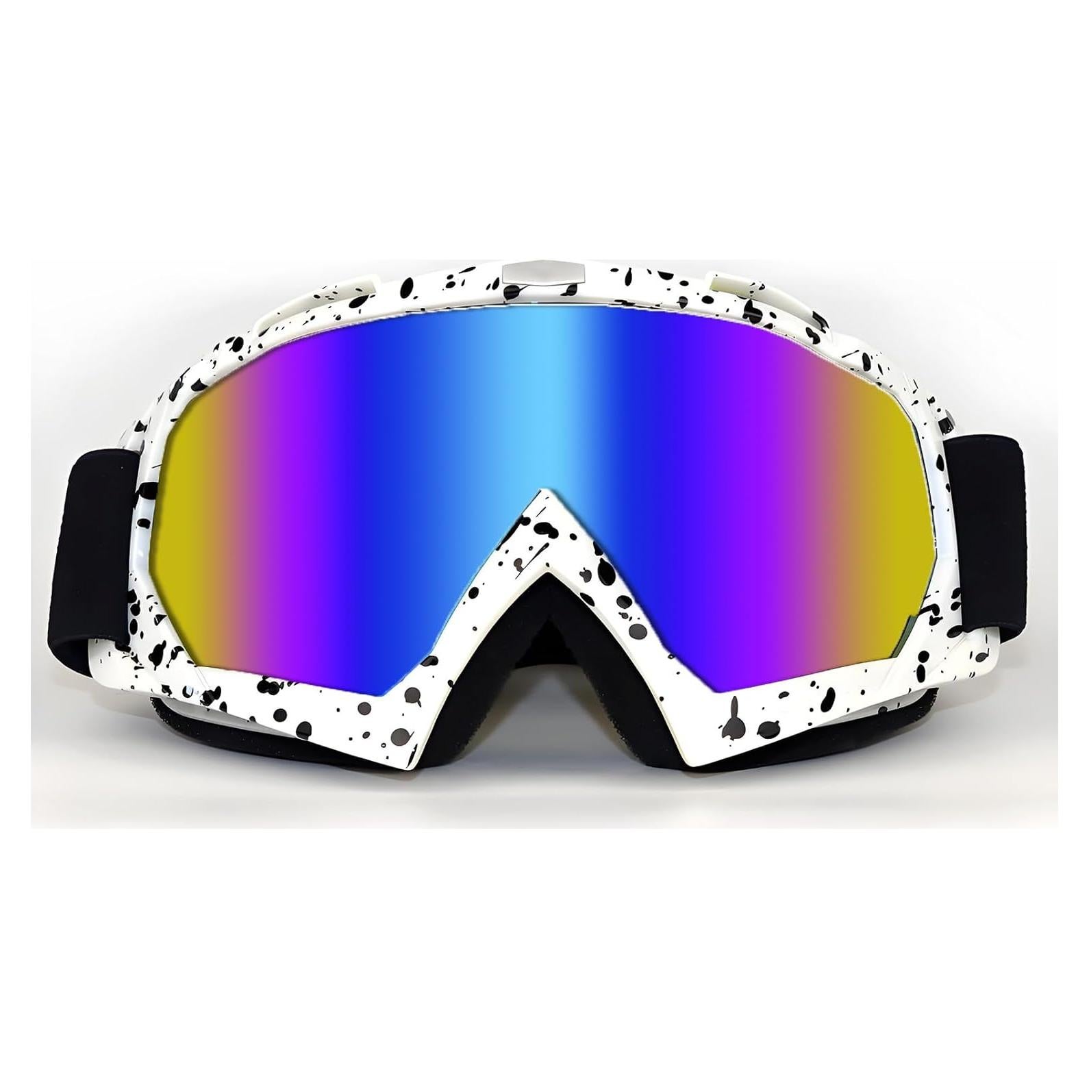 Gafas de Motocross 4-FQ con Protección UV400 y Correa Ajustable