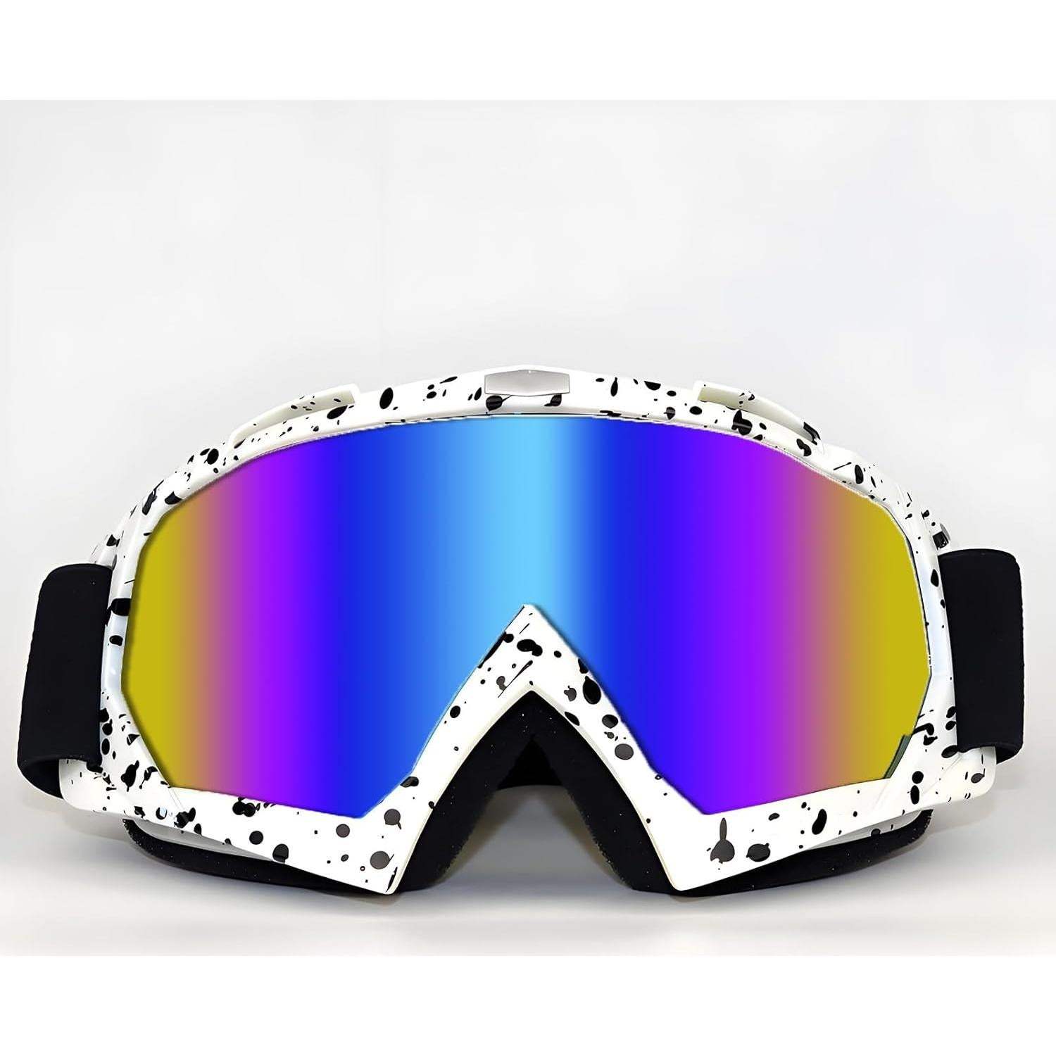 Gafas de Motocross 4-FQ con Protección UV400 y Correa Ajustable