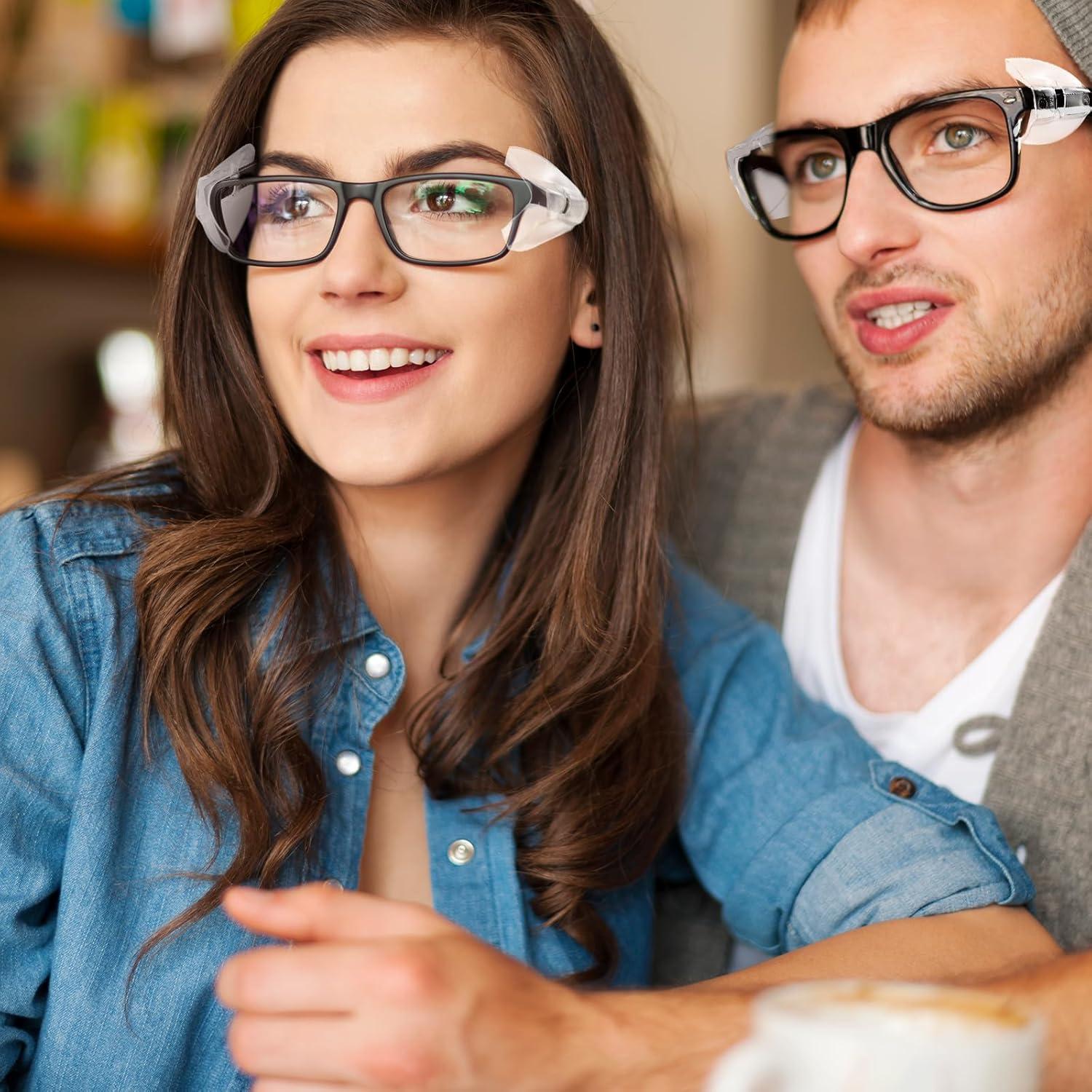 4 Pares de Protectores Laterales para Gafas COMNICO Transparentes