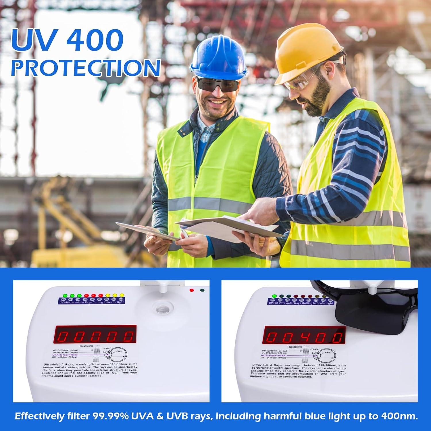 Gafas de Seguridad Antivaho OXG - 12 Paquetes - ANSI Z87.1