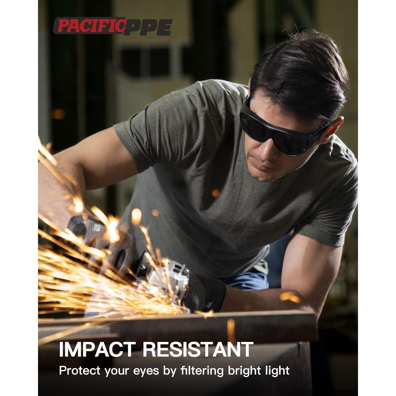 Gafas de Soldadura PACIFIC PPE IR5, Protección UV, Antiarañazos