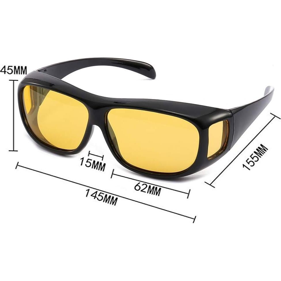 Gafas de Prescripción Unisex HD Gemgoo - 2 Piezas Día y Noche