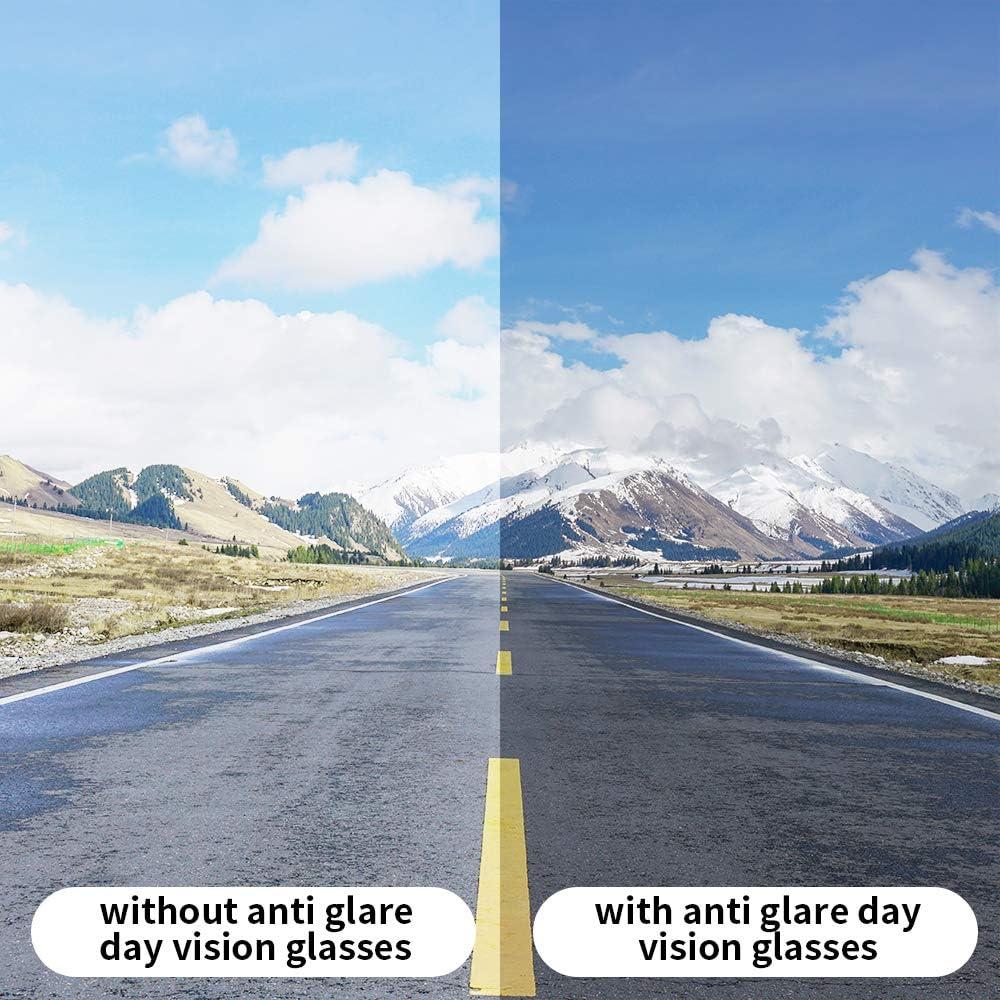 Gafas de Prescripción Unisex HD Gemgoo - 2 Piezas Día y Noche