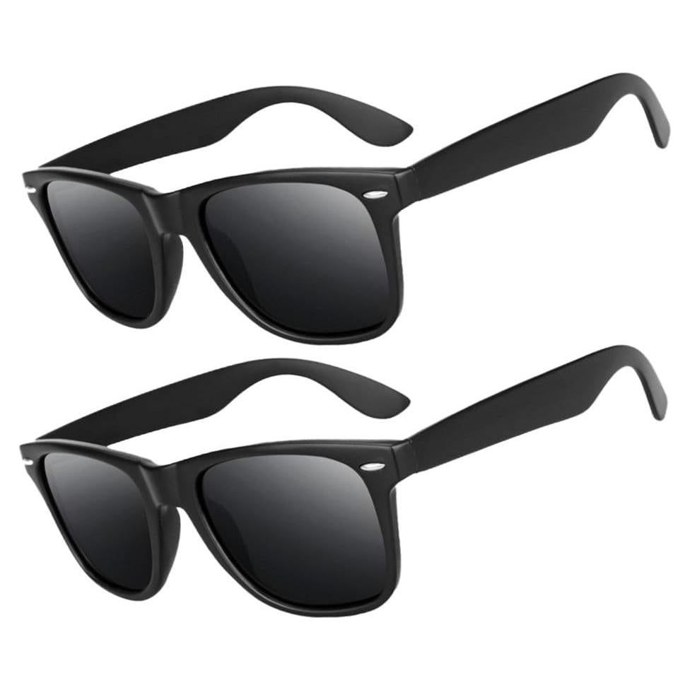 Paquete de 2 Gafas Unisex Anti-Miopía y Astigmatismo - Negro