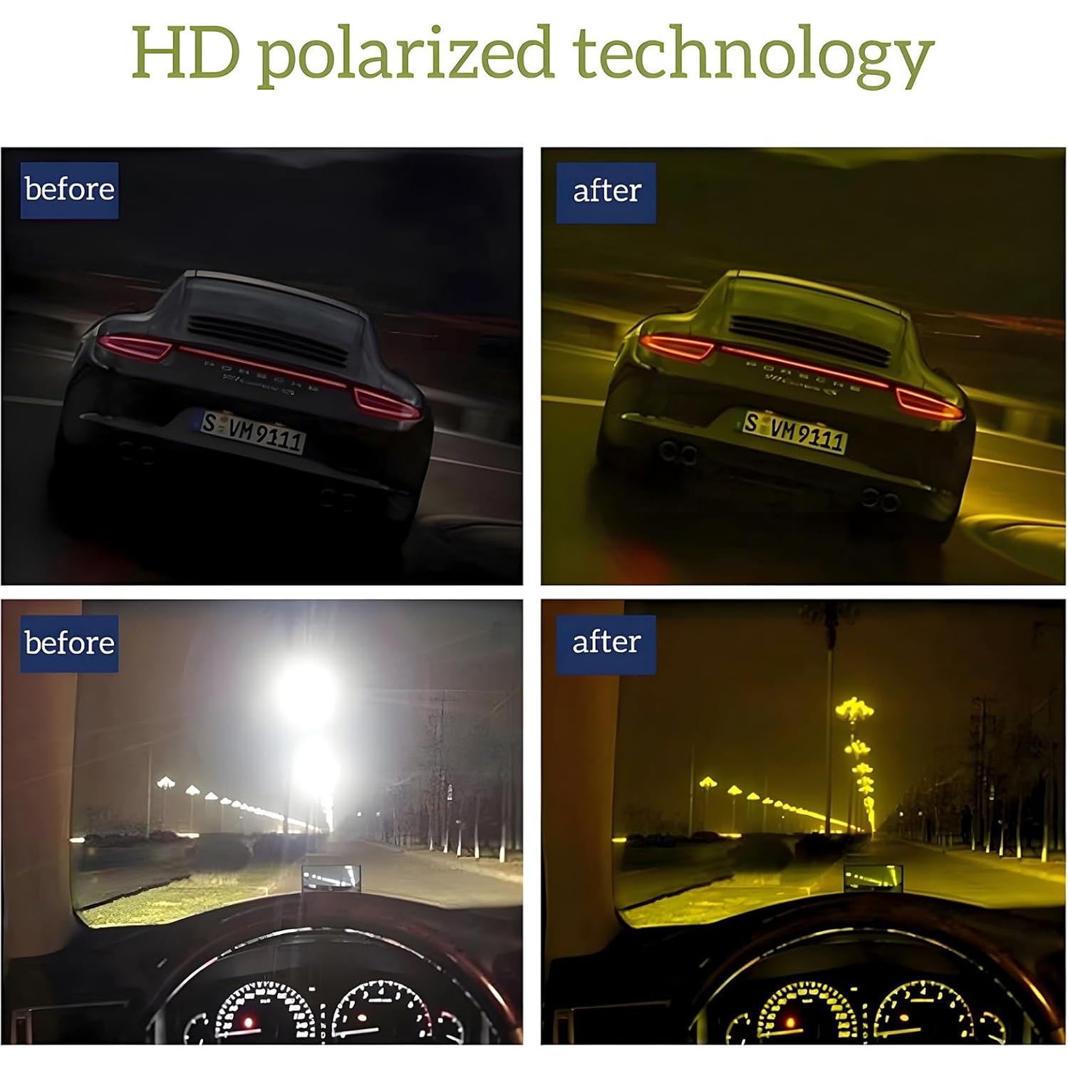 Gafas de sol clip-on polarizadas ESSSO - 2 pares UV400