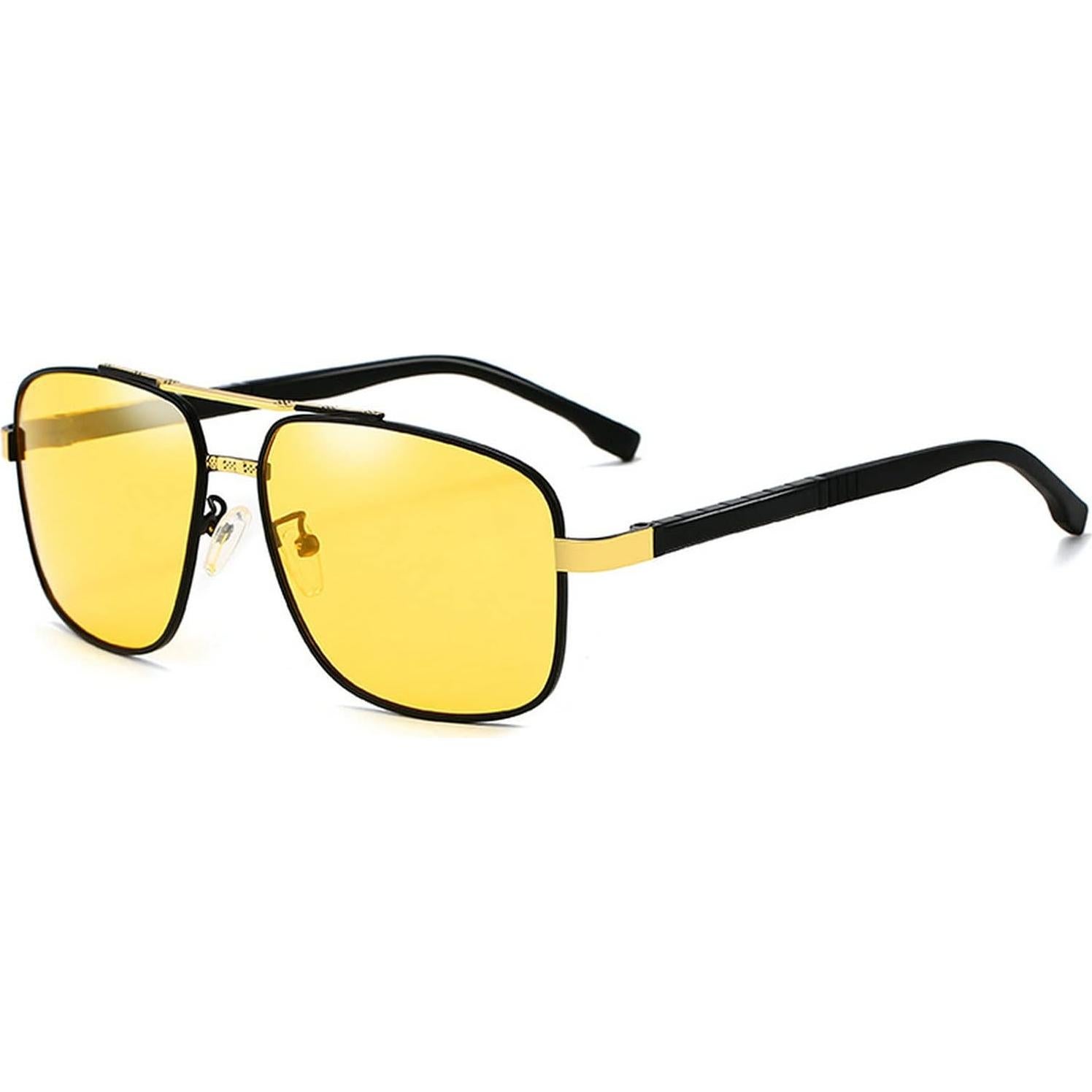 Gafas de Sol Polarizadas Laureles para Hombre 1.5x Visión Nocturna