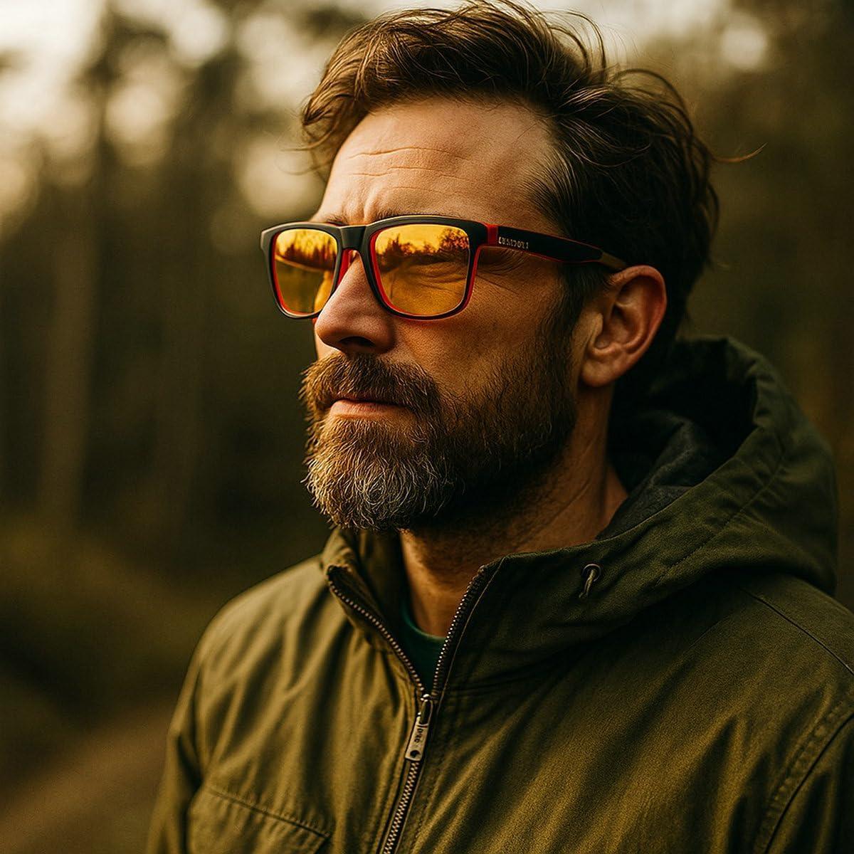 Gafas de Sol Polarizadas Laureles 1.5x Visión Nocturna Unisex