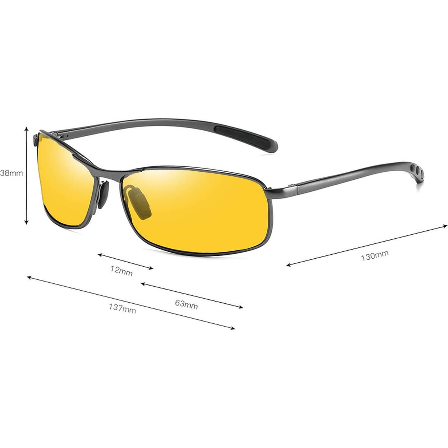 Gafas de Lectura Polarizadas Amarillas Laureles 2.75x Unisex